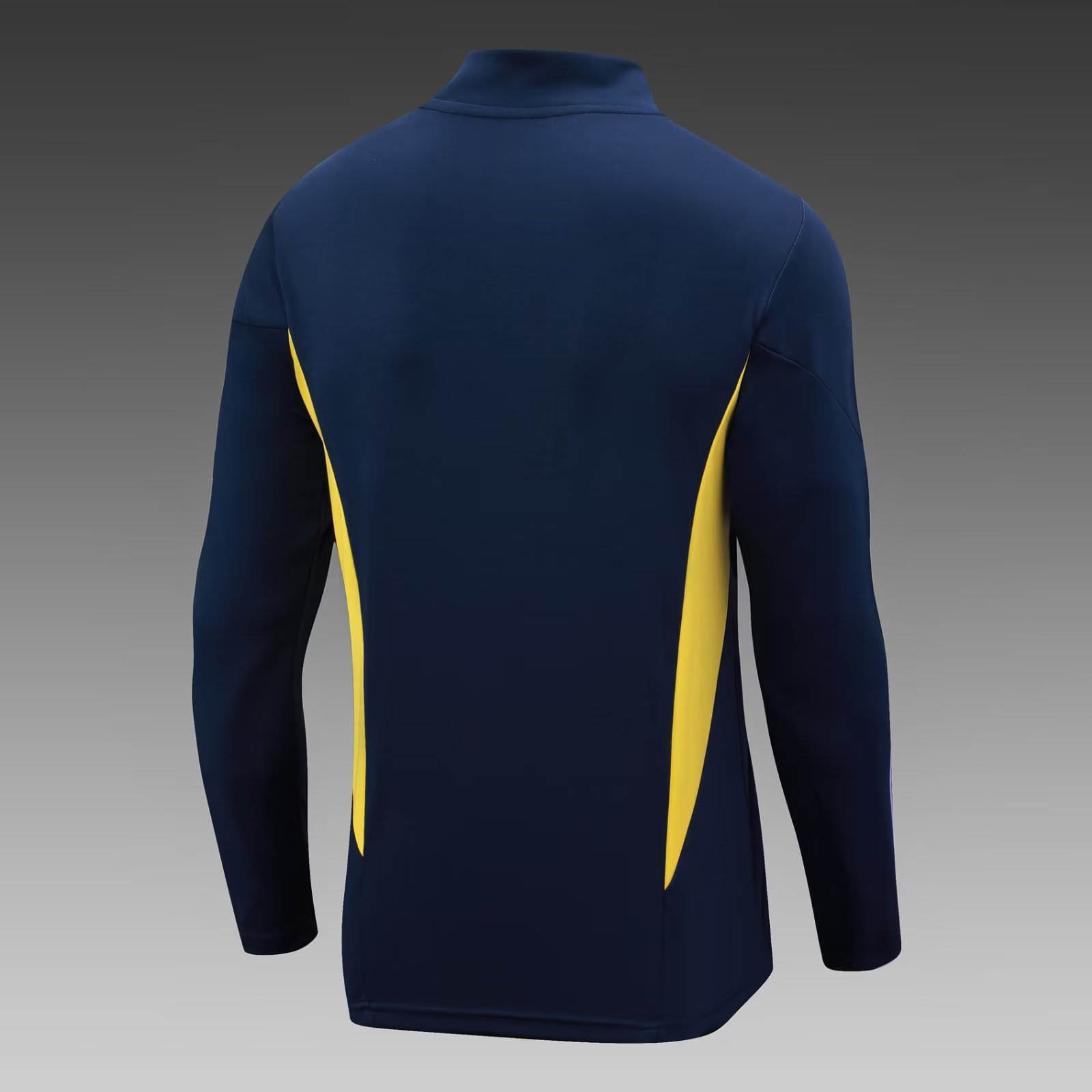 2023/24 Real Madrid Half-Pull Training Suit Blue Set