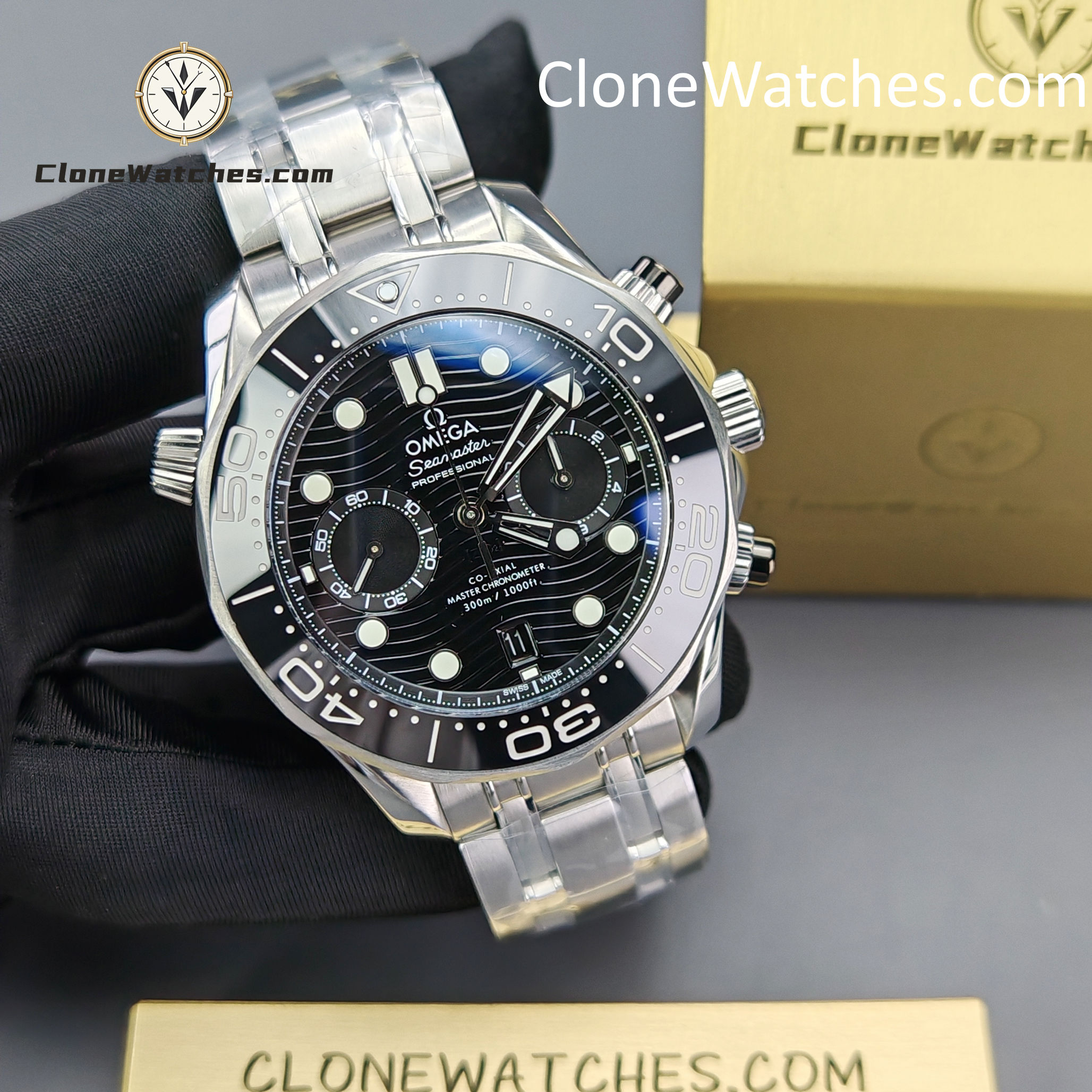 OMEGA Super Clone Watches 1:1 Seamaster Diver 300M 44MM 210.30.44.51.01.001