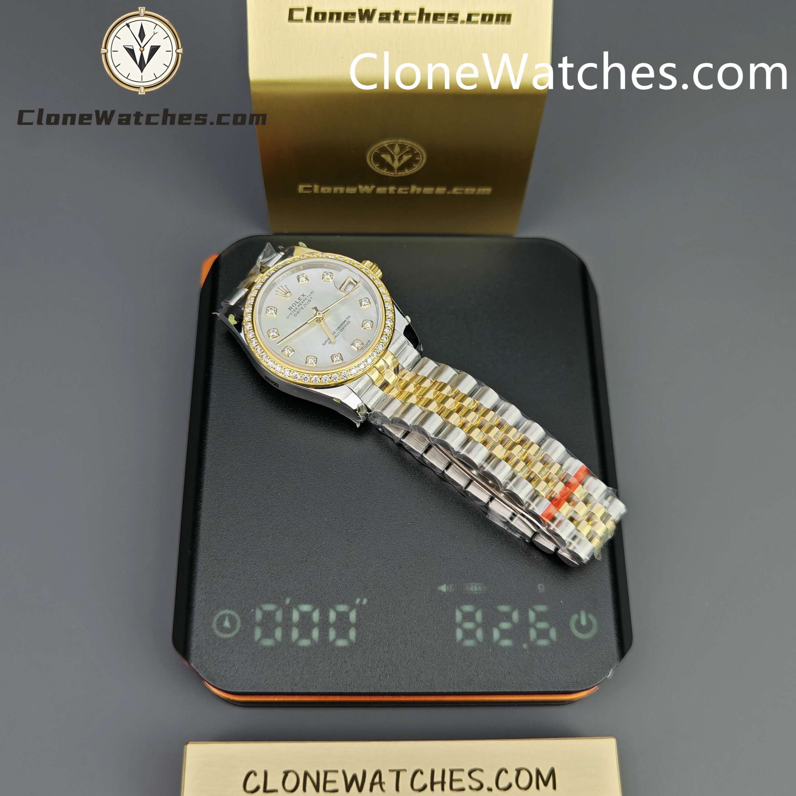 Rolex Super Clone Watches 1:1 DateJust m278383rbr-0028 Jubilee 31MM 2236 Movement