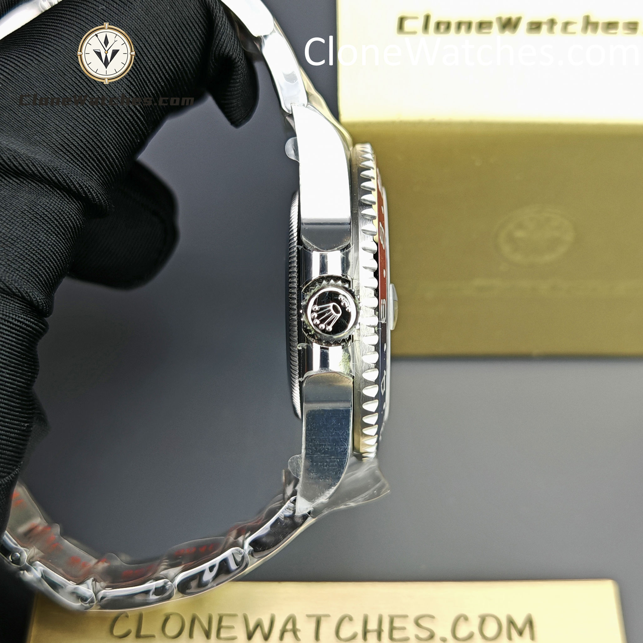 Rolex Super Clone Watches 1:1 GMT Master II m126719blro-0003 Oyster 3285 Movement