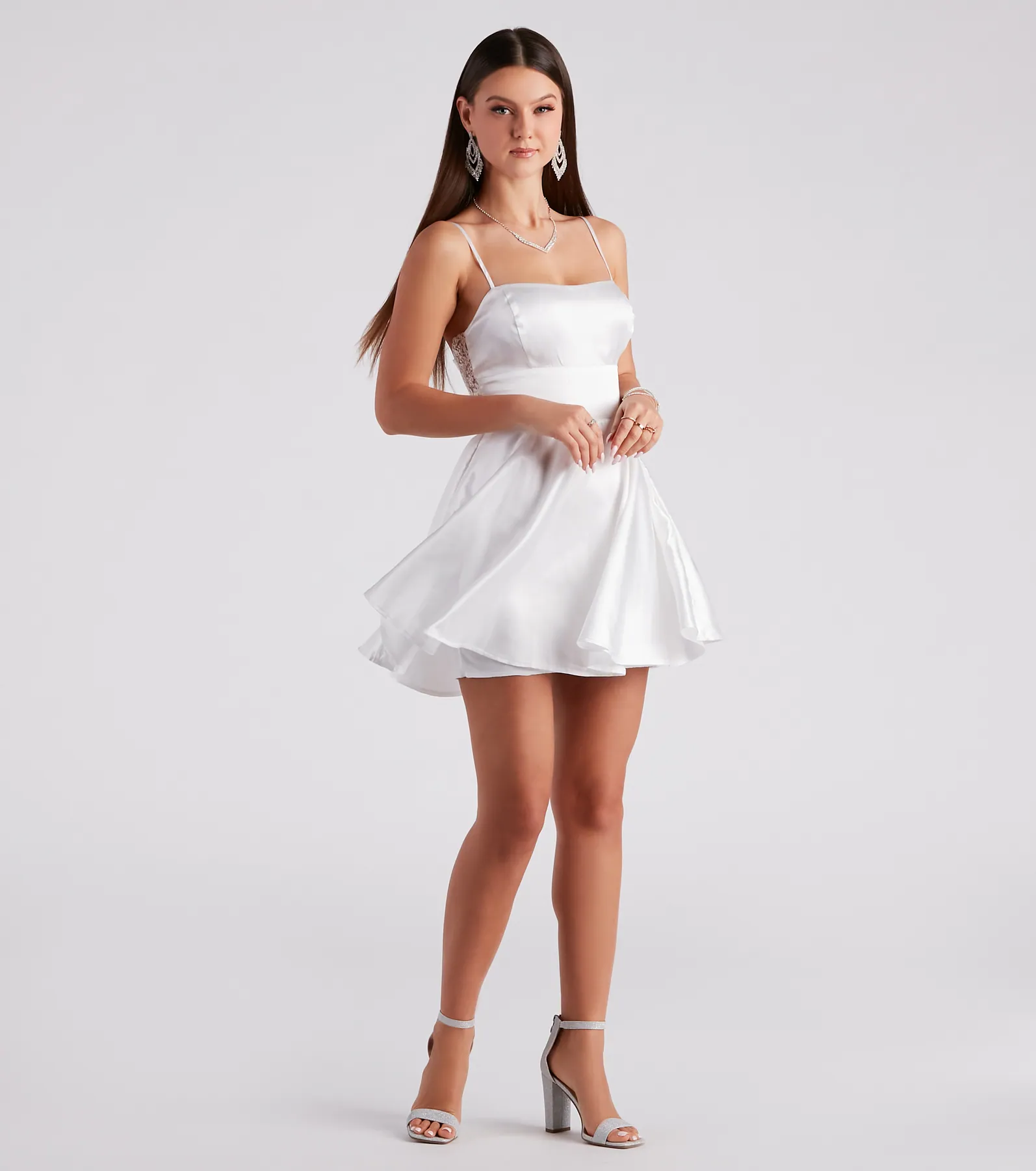Danielle Lace A-Line Party Dress