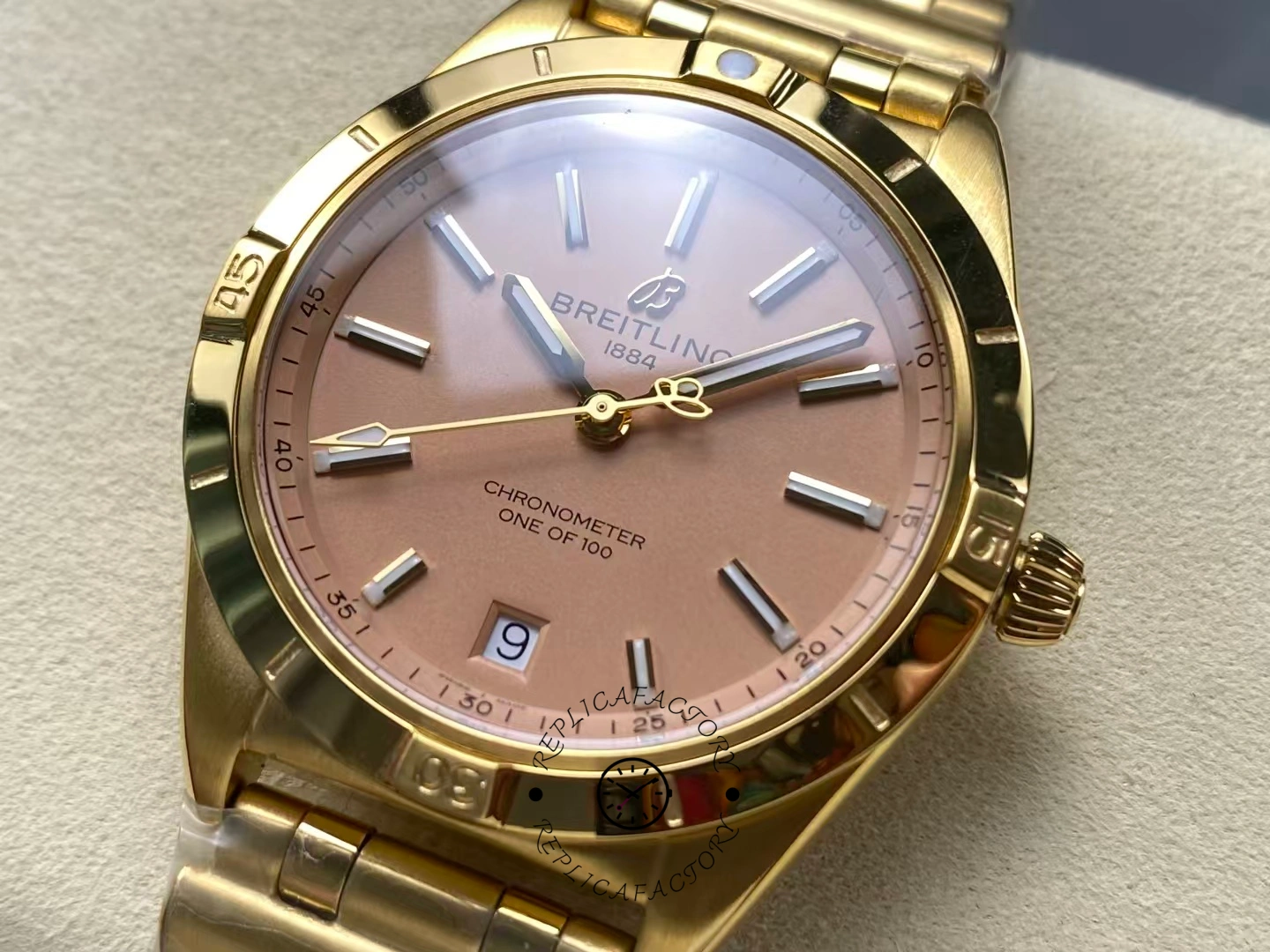 Breitling Chronomat Automatic 36mm K103801A1A1K1 Yellow Gold Replica
