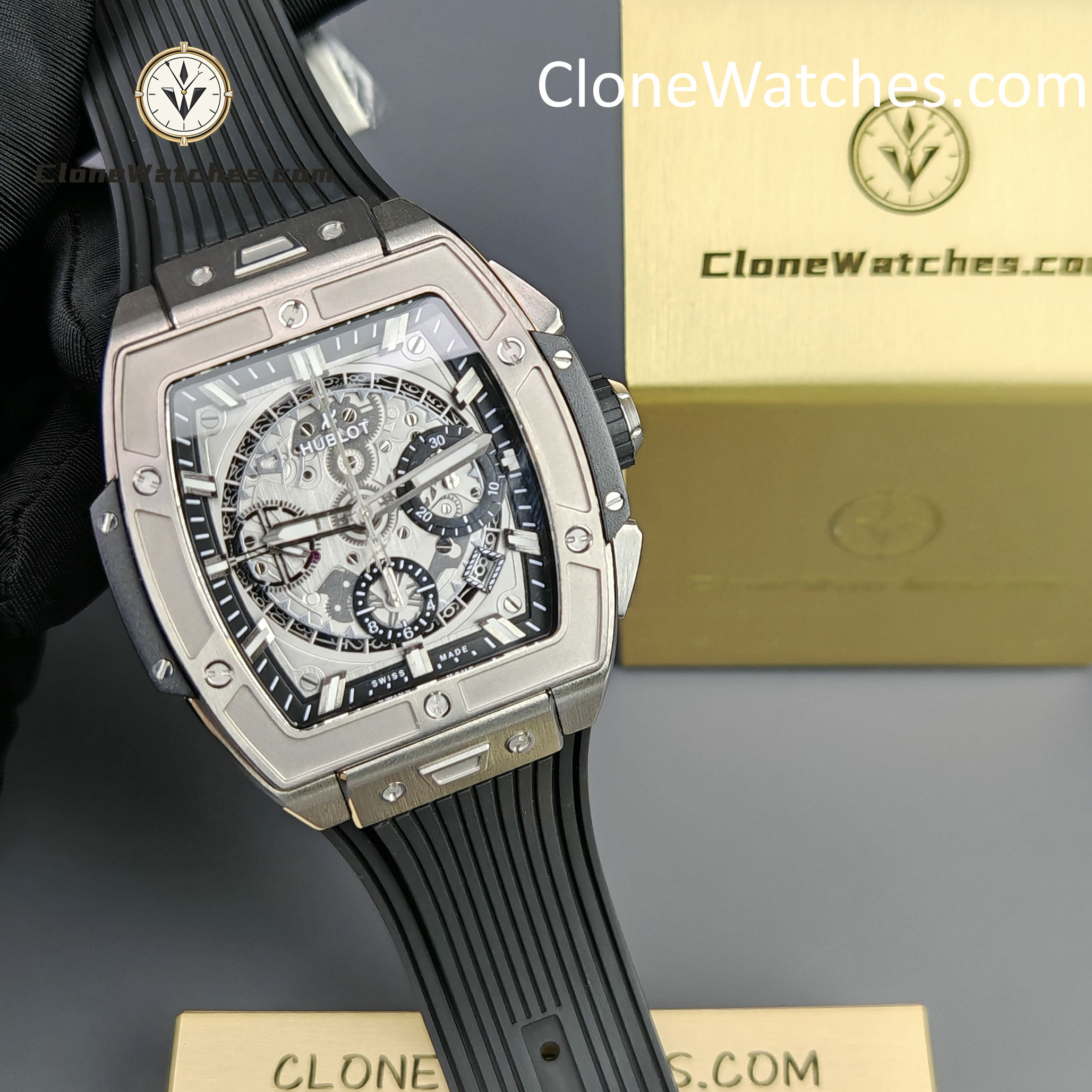 Hublot Super Clone Watches 1:1 Spirit of Big Bang Titanium 42MM 642.NX.0170.RX