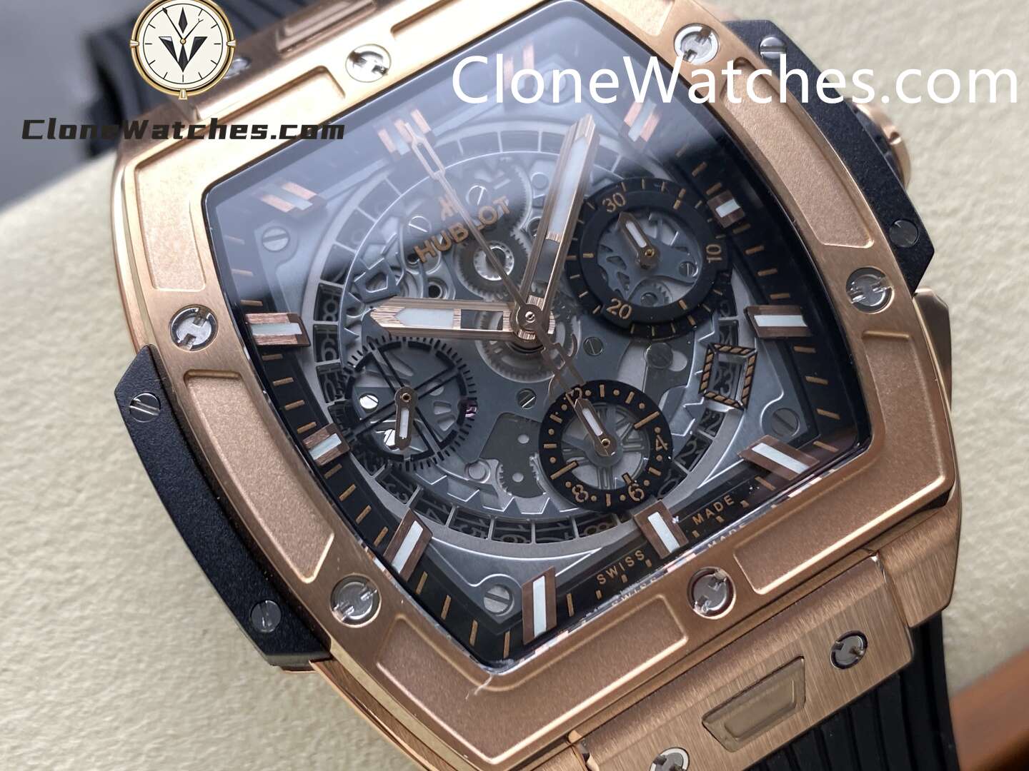 Hublot Super Clone Watches 1:1 Spirit of Big Bang King Gold 42MM 642.OX.0180.RX