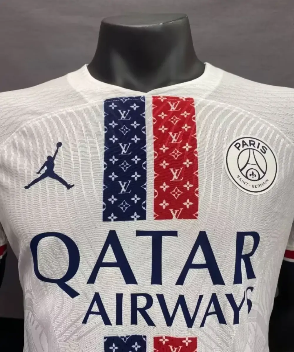 2023/24 Paris white player edition jersey