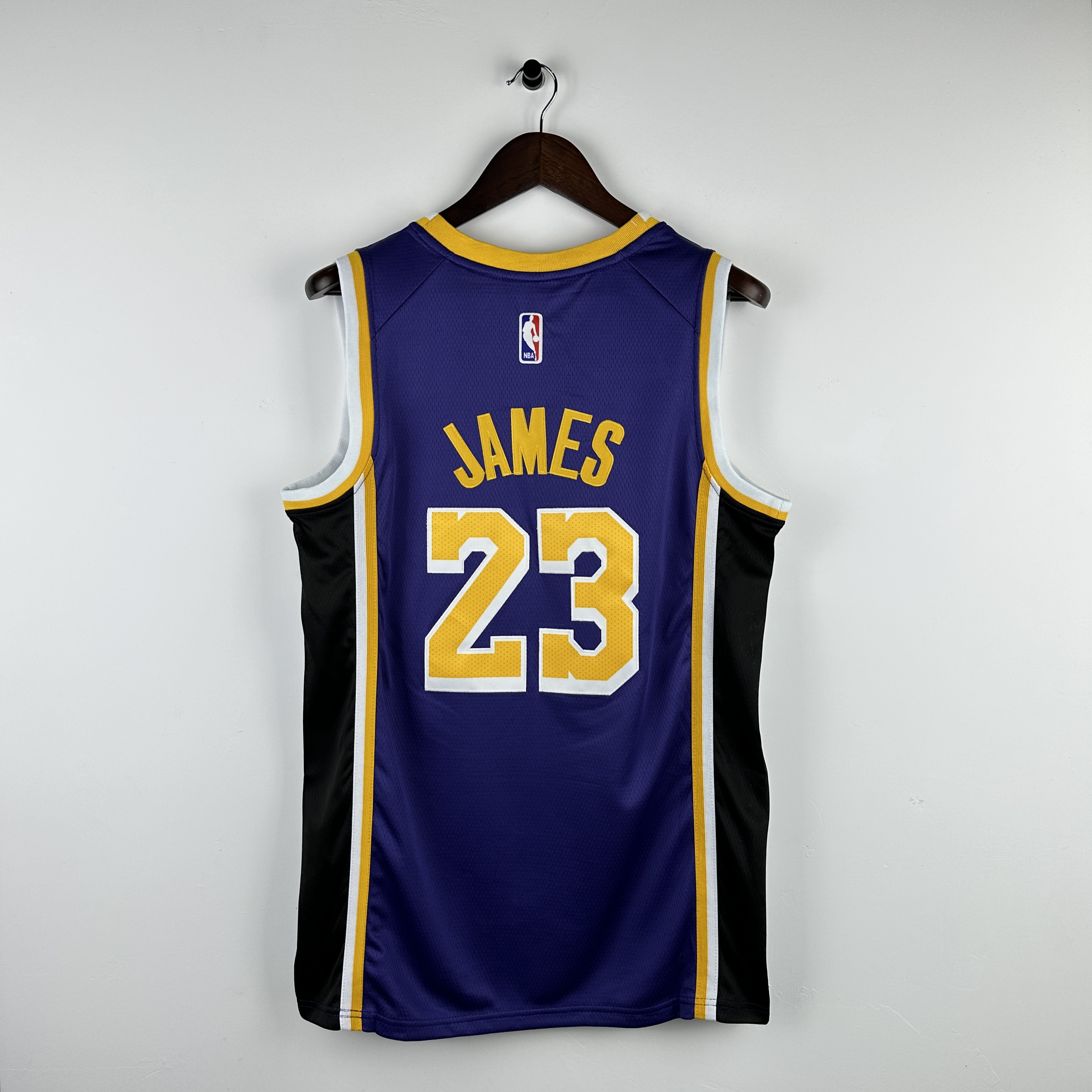 Embroidered Lakers Jumpman No. 23 James