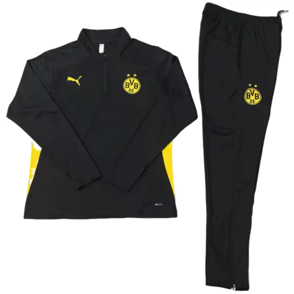 2024-25 New Season Dortmund Black Kids Training Jersey
