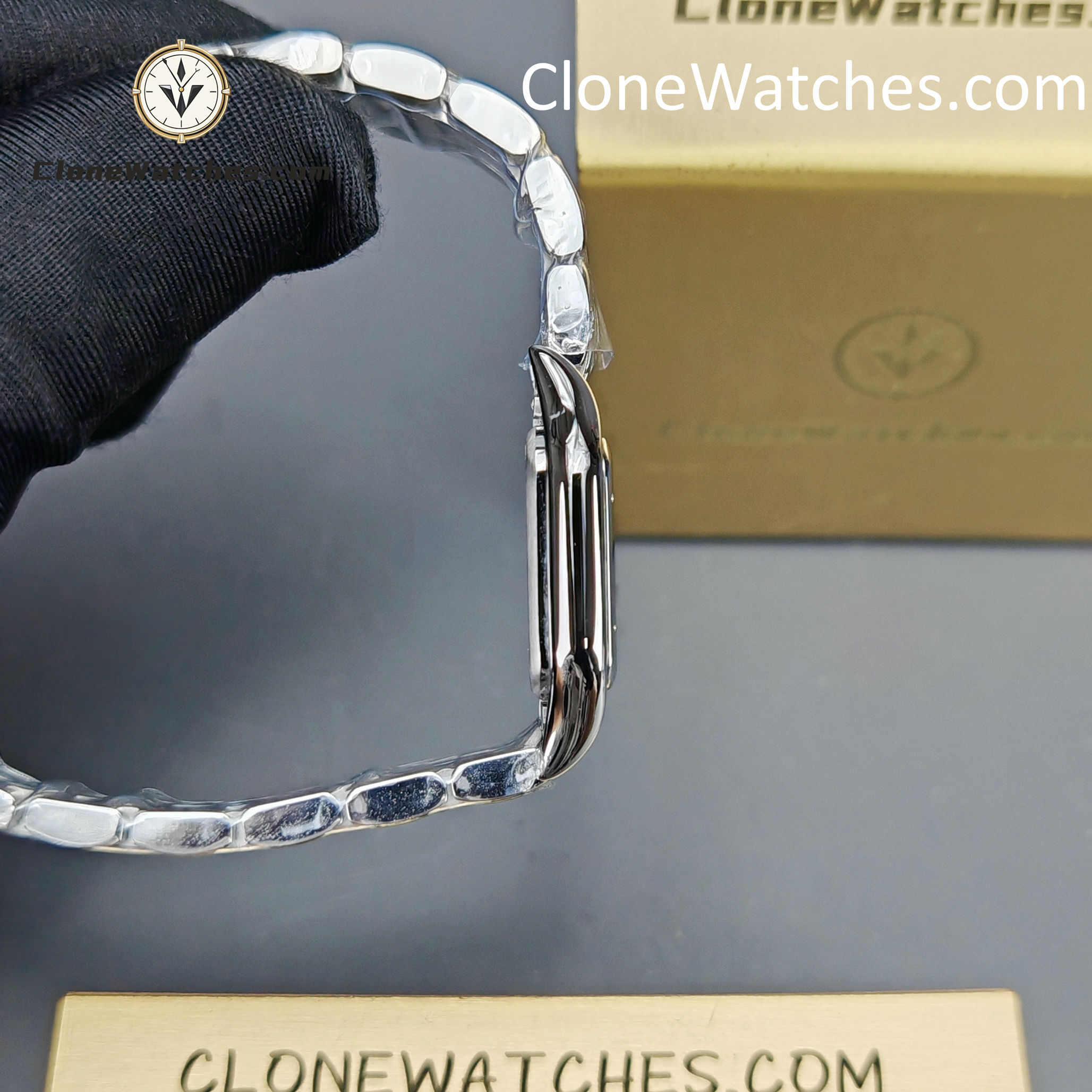 Cartier Super Clone Watches 1:1 PANTHÈRE DE CARTIER White Dial 22mm*30mm WSPN0006