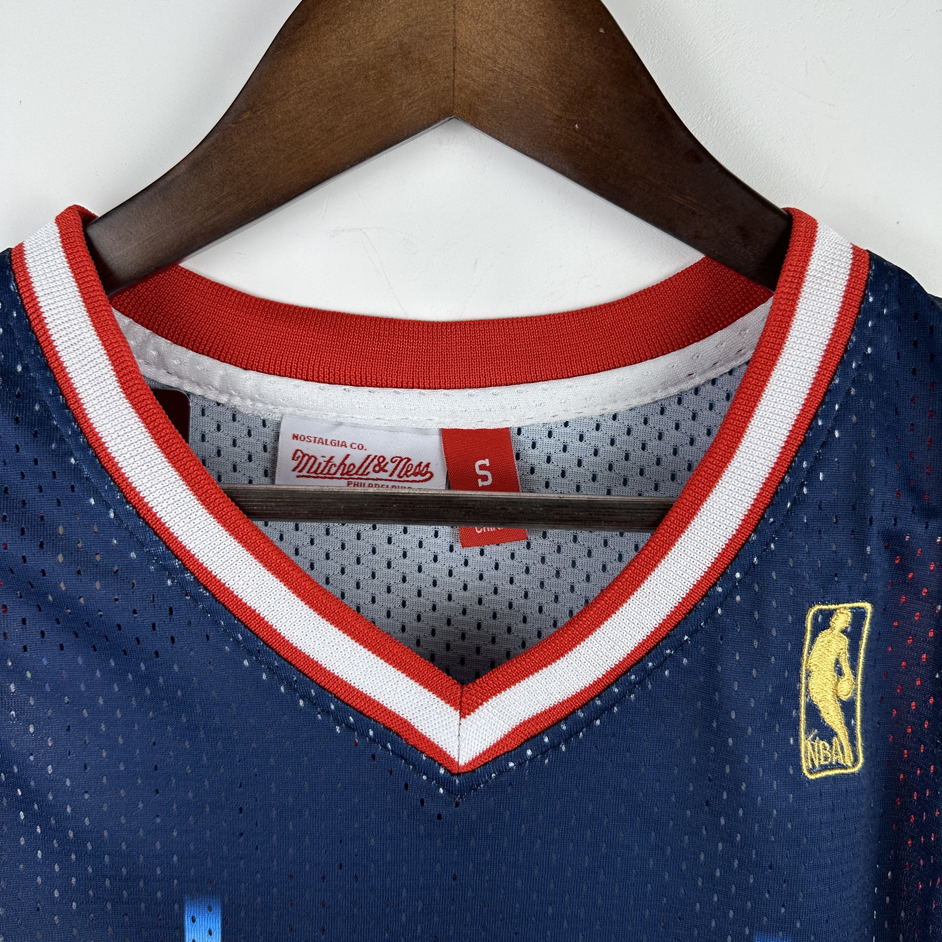 Embroidered MN retro jersey Rockets 96/97 season No. 34 Olajuwon