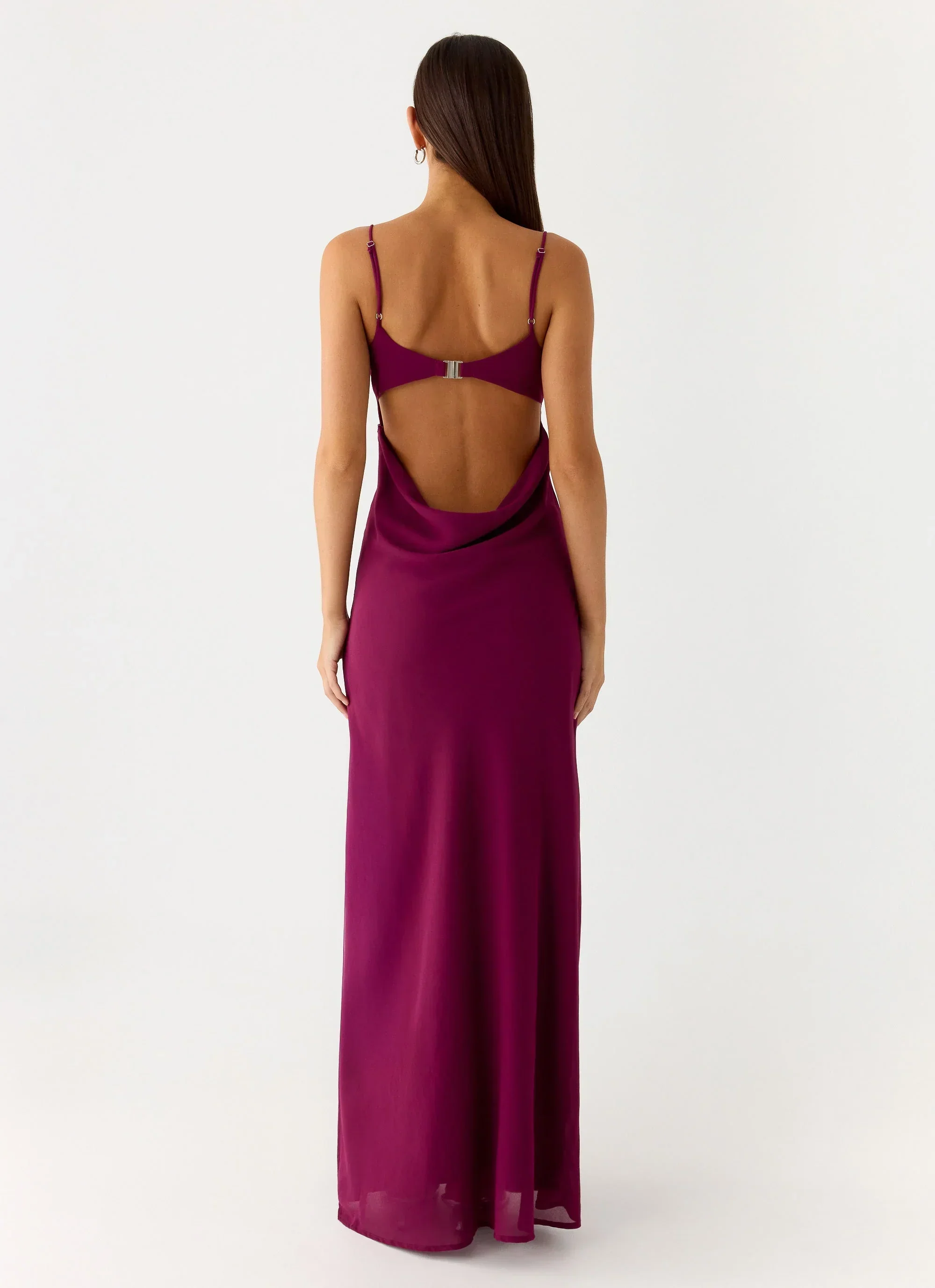 Alouette Maxi Dress - Plum