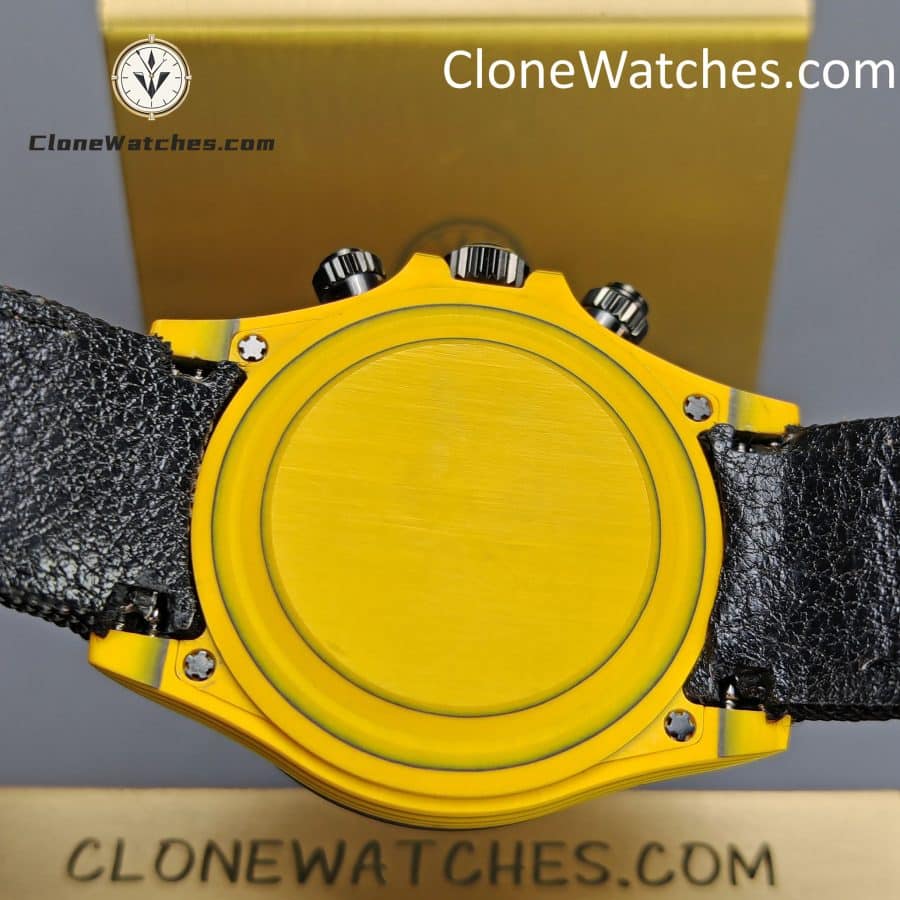 Modified Super Clone Watches 1:1 DiW Rolex Daytona Carbon Fiber BUMBLEBEE
