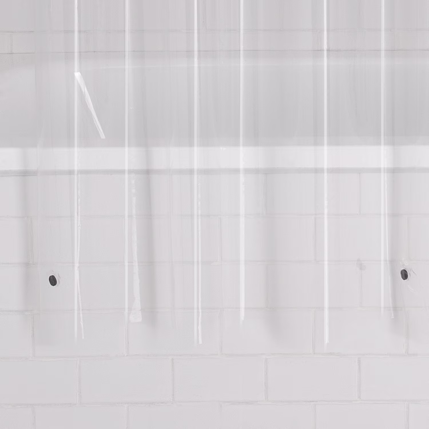 Mainstays Light Weight PEVA Shower Liner, 70 in x 71 in, Clear