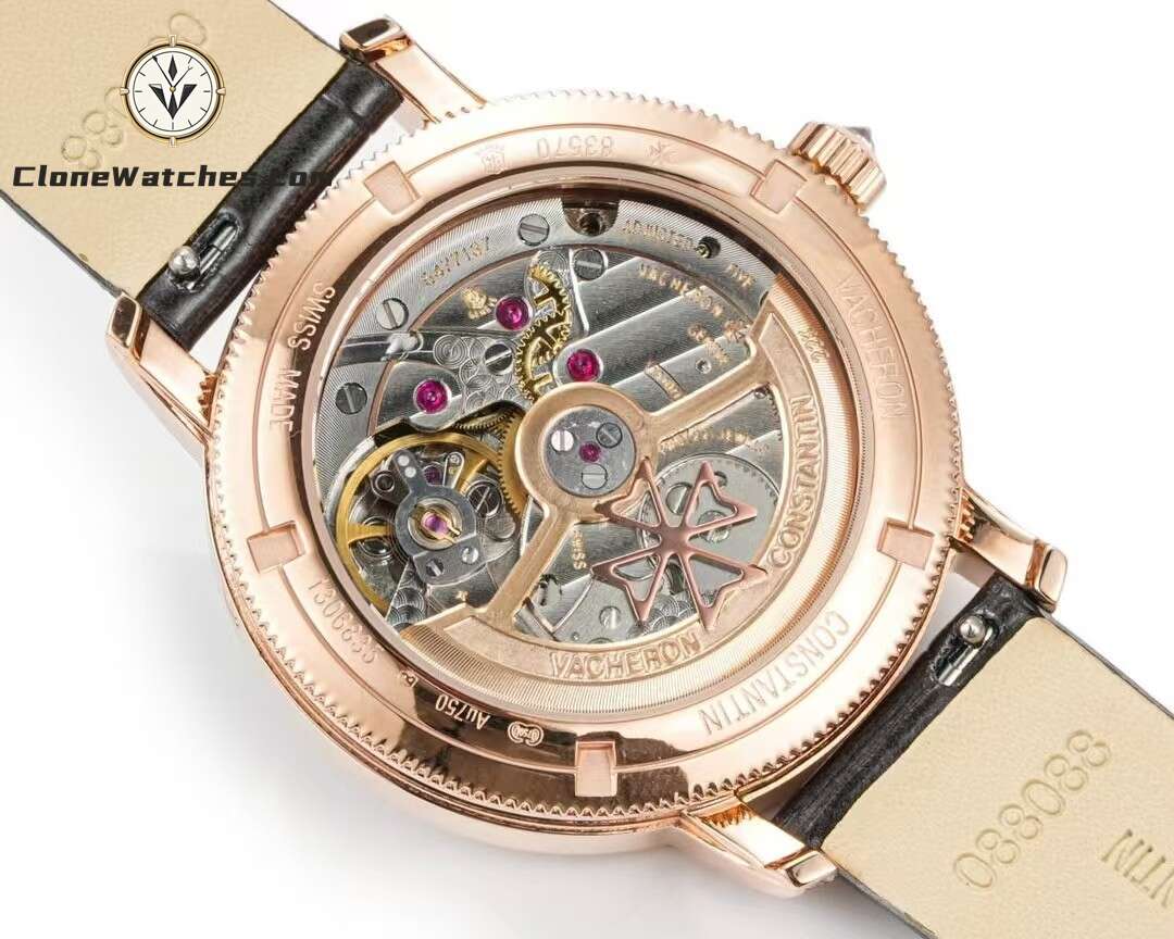 Vacheron Constantin Super Clone Watches 1:1 Traditionnelle Moon Phase 83570/000R-9915 White Dial