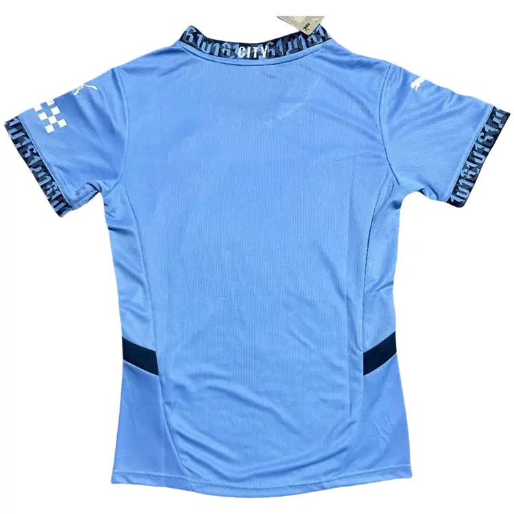 2024/25 Manchester City Home Women's Shirt Jersey - Fans Edition