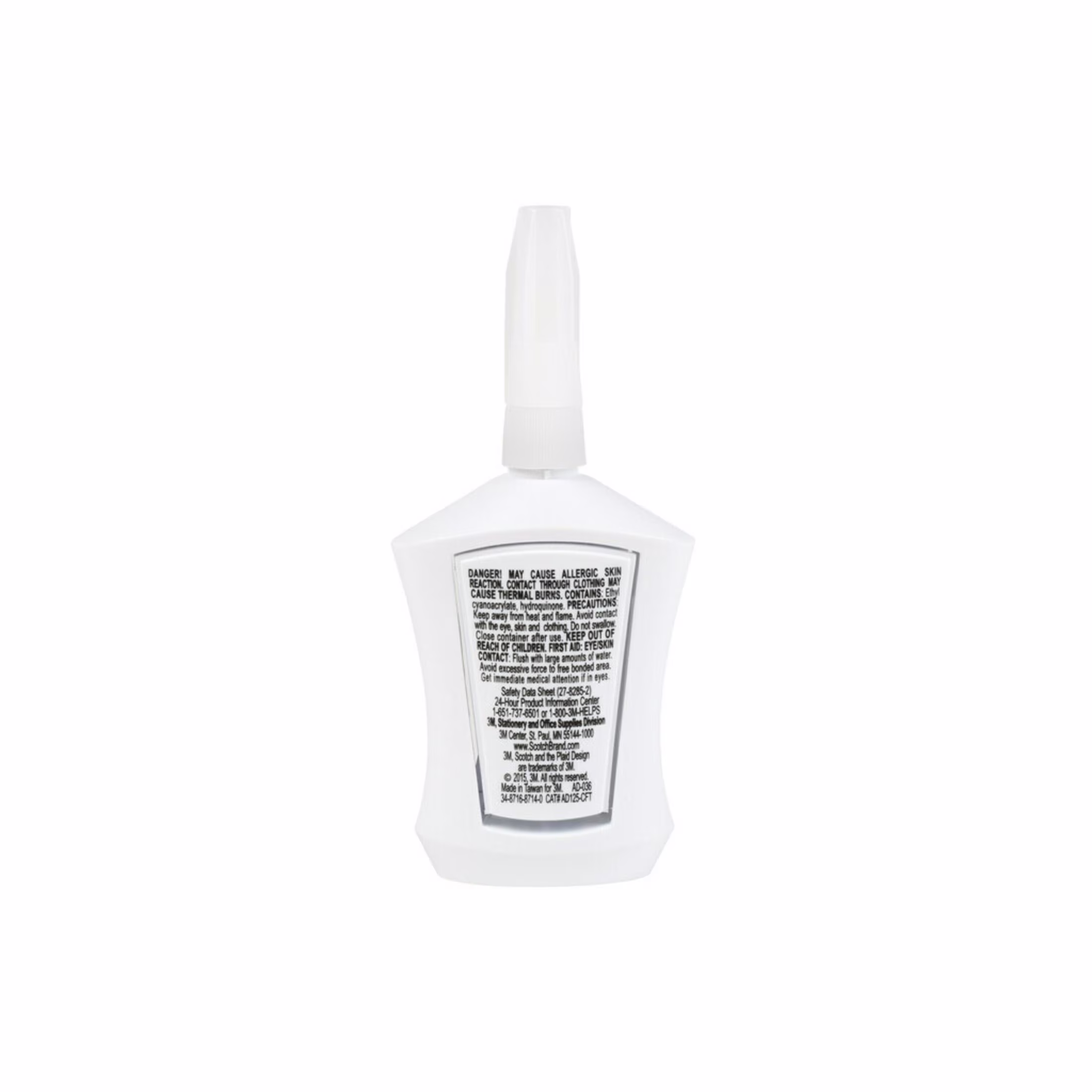 (2 pack) Scotch Create Permanent Super Glue Gel, .14 oz., 1 Bottle
