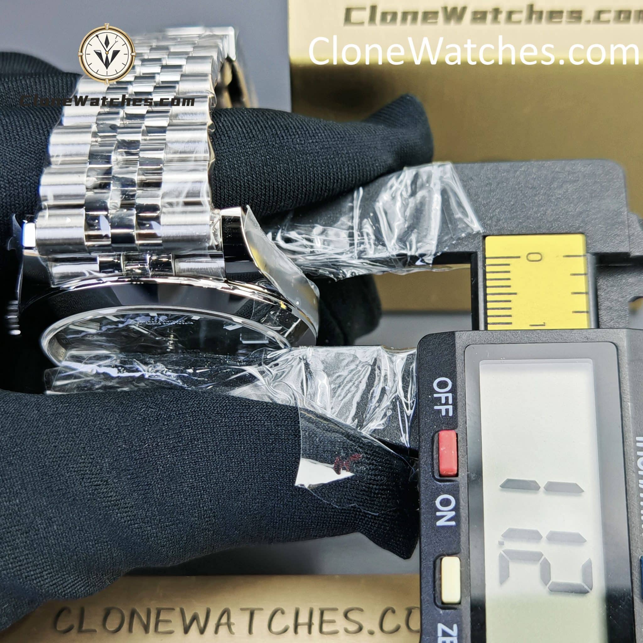 Rolex Super Clone Watches 1:1 DateJust Green Dial m126300-0020 Jubilee 41MM 3235 Movement