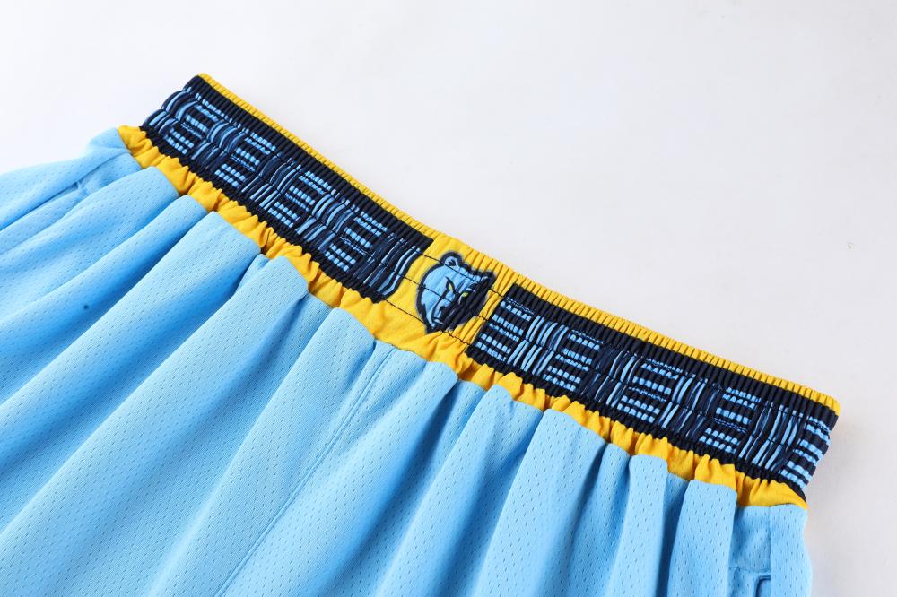 Grizzlies basketball jersey light blue suit（Customizable name and number）