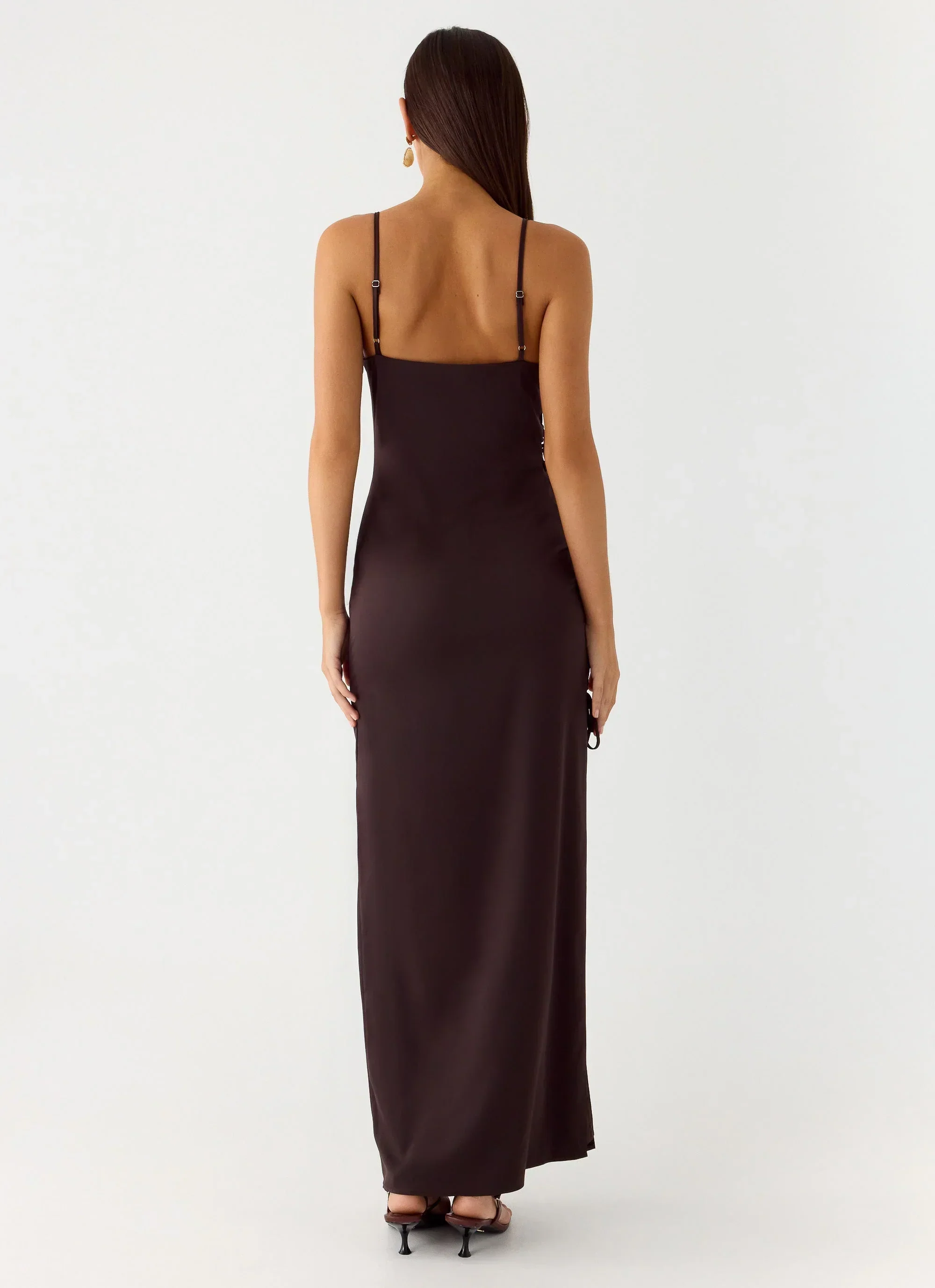 Hartwell Maxi Dress - Chocolate