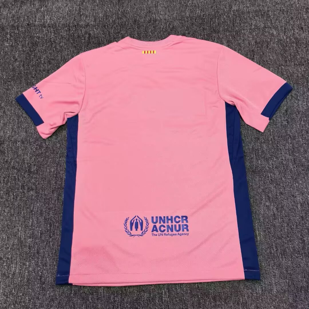 25-26 Babasa three away pink jersey - fan version