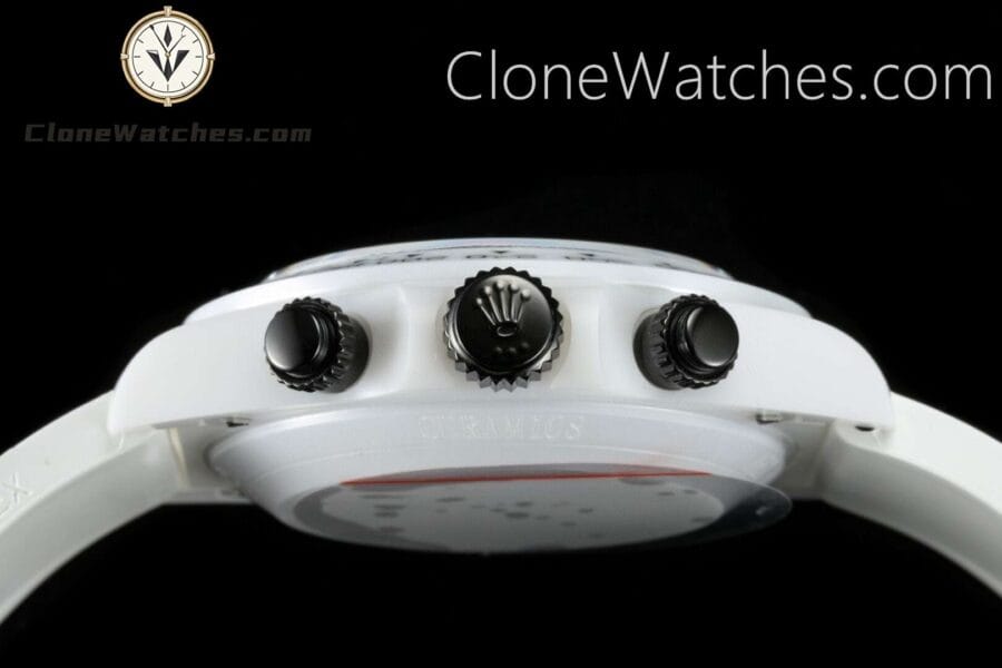 Modified Super Clone Watches 1:1 AET Rolex Daytona ceramic White Classic