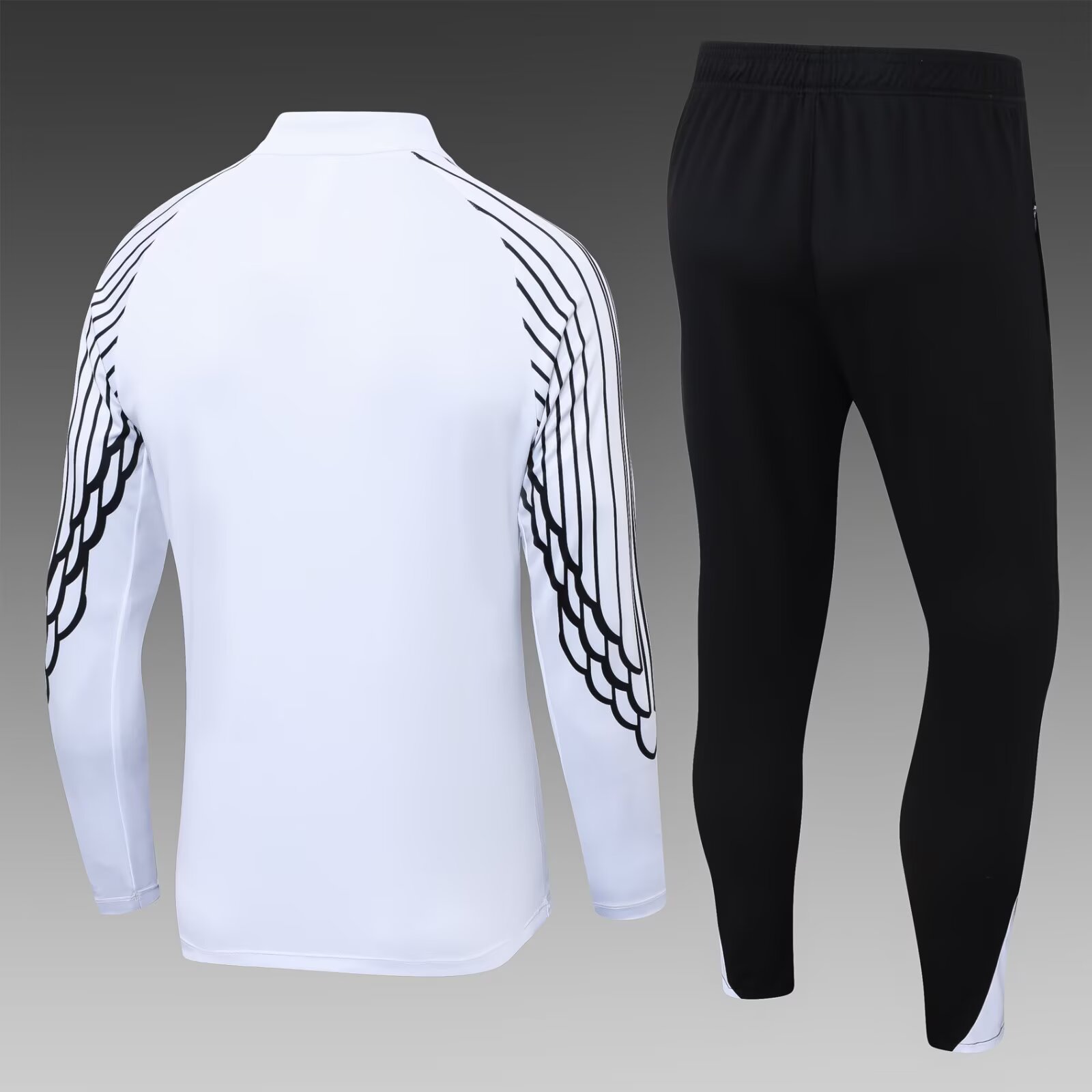 2025/26 Paris Saint-Germain White Half-Zip Training Jersey