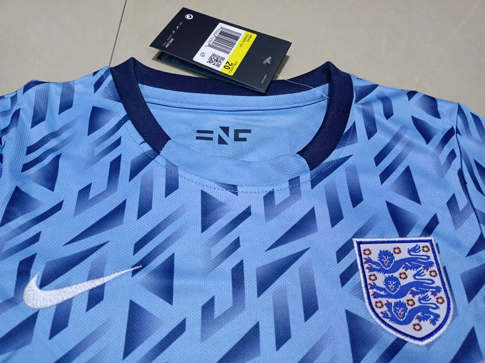 2023/24 England Away Children's Jersey Children's Sizes