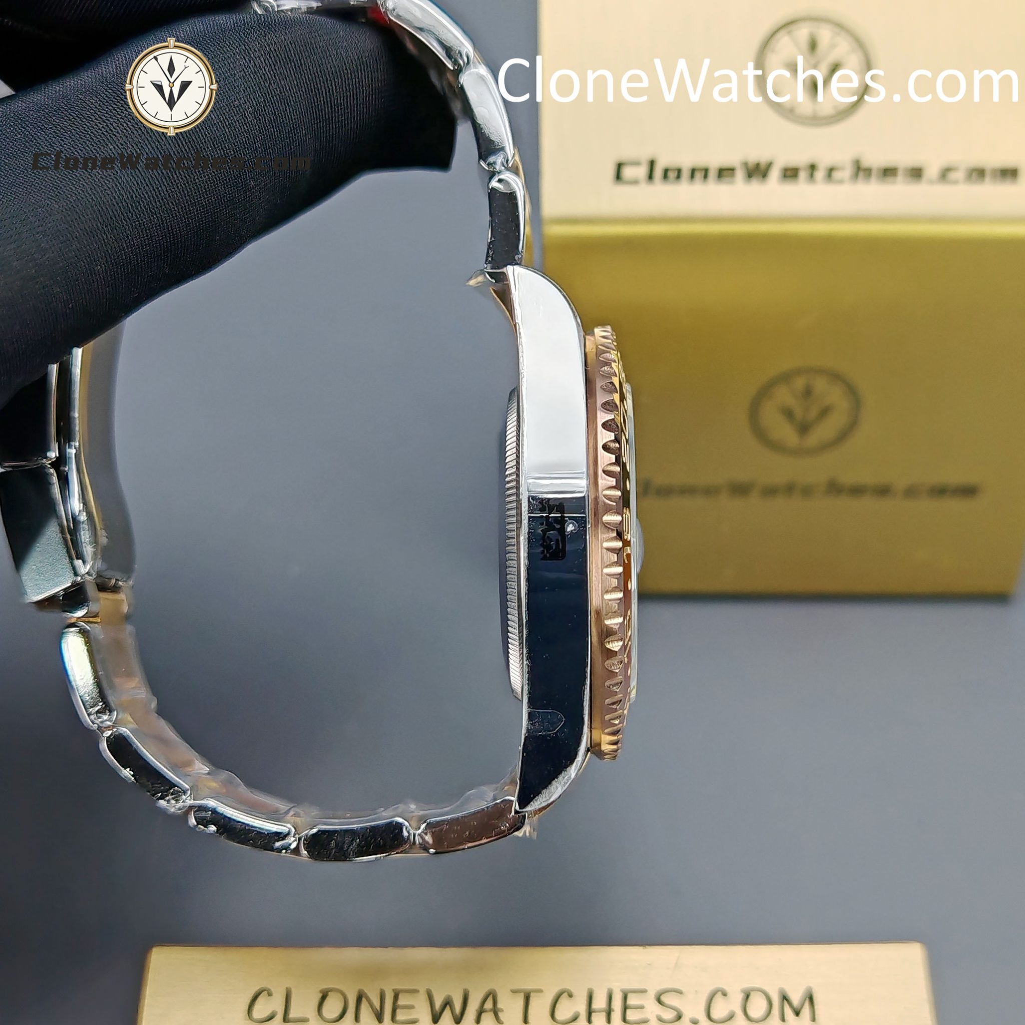 Rolex Super Clone Watches 1:1 Rootbeer GMT Master II M126711chnr Oyster 3285 Movement 40mm