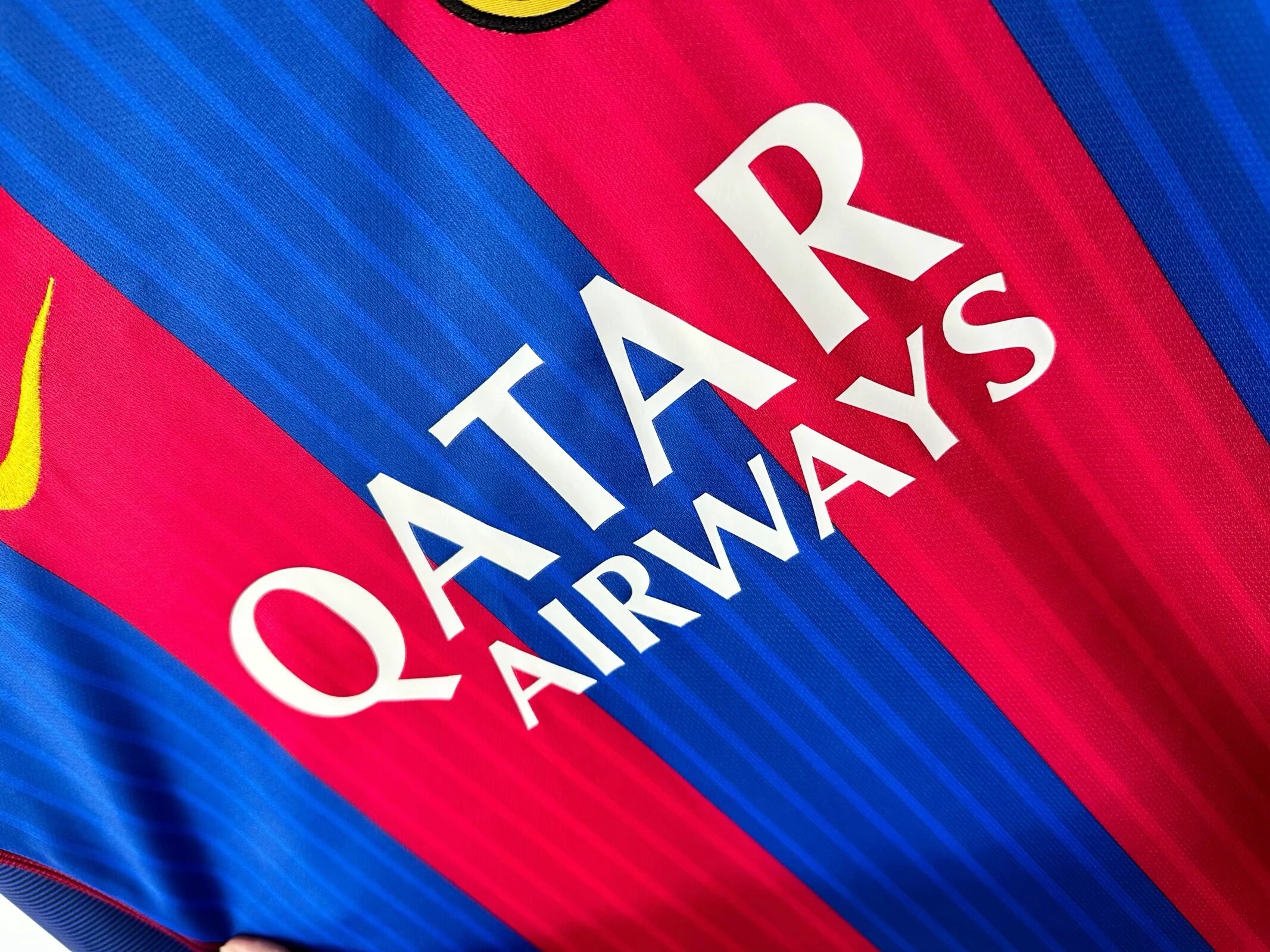 2016/2017 Barcelona Home Long Sleeve Jersey - Fans Edition