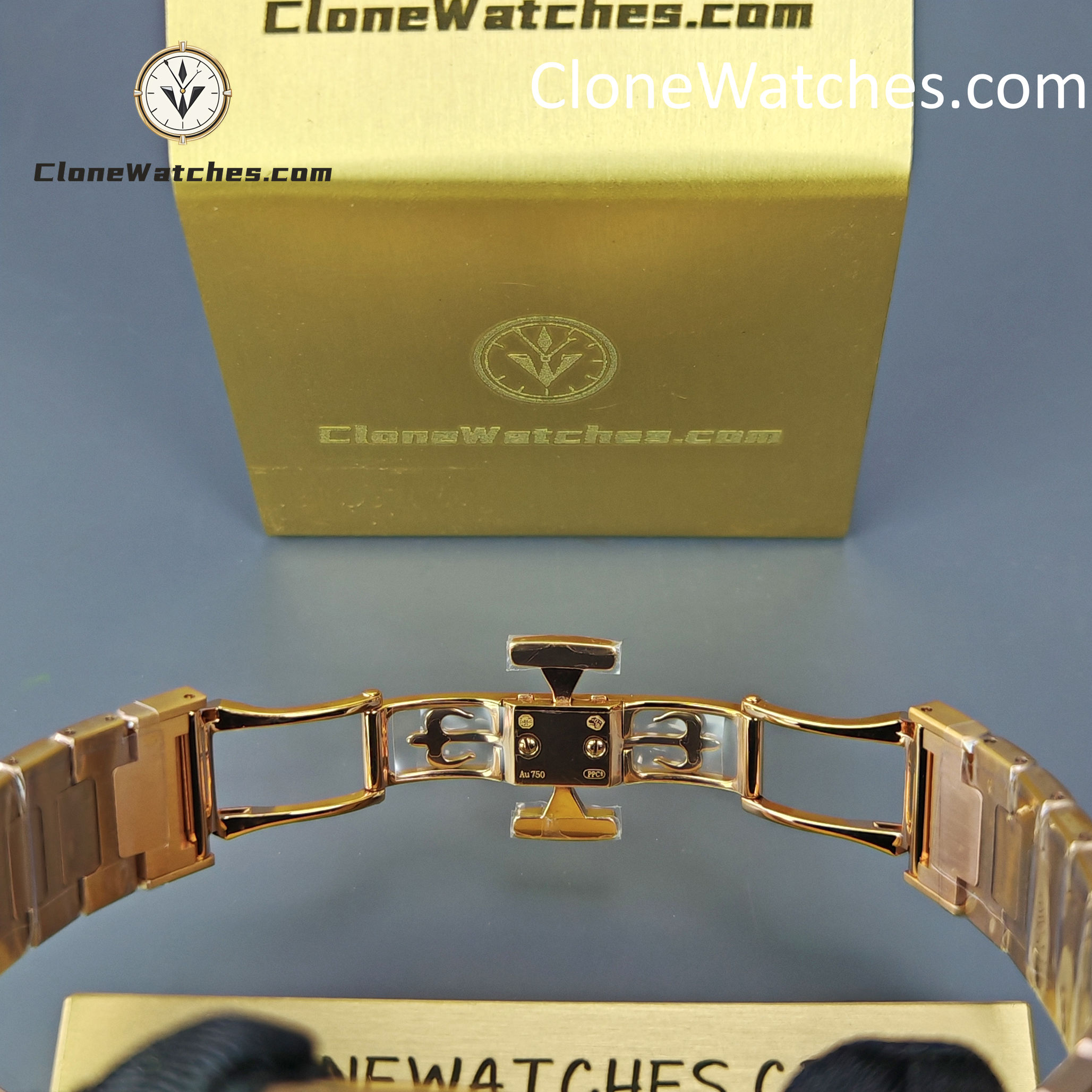Patek Philippe Super Clone Watches 1:1 Nautilus Rose Gold 7118/1300R-001 35.2 mm