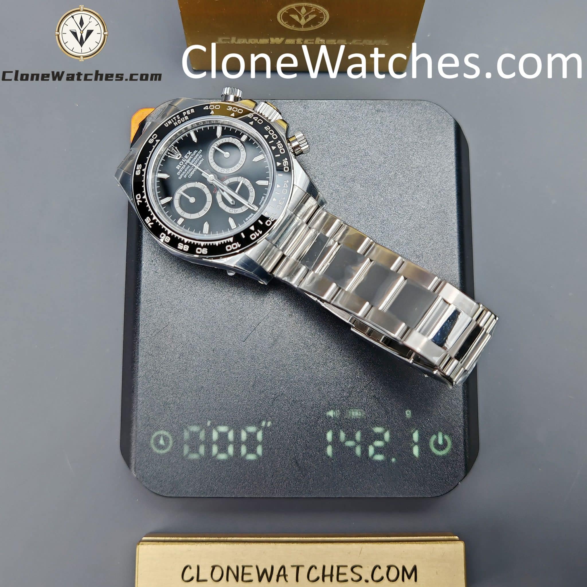 Rolex Super Clone Watches 1:1 Daytona M126500ln-0002 4131 Movement