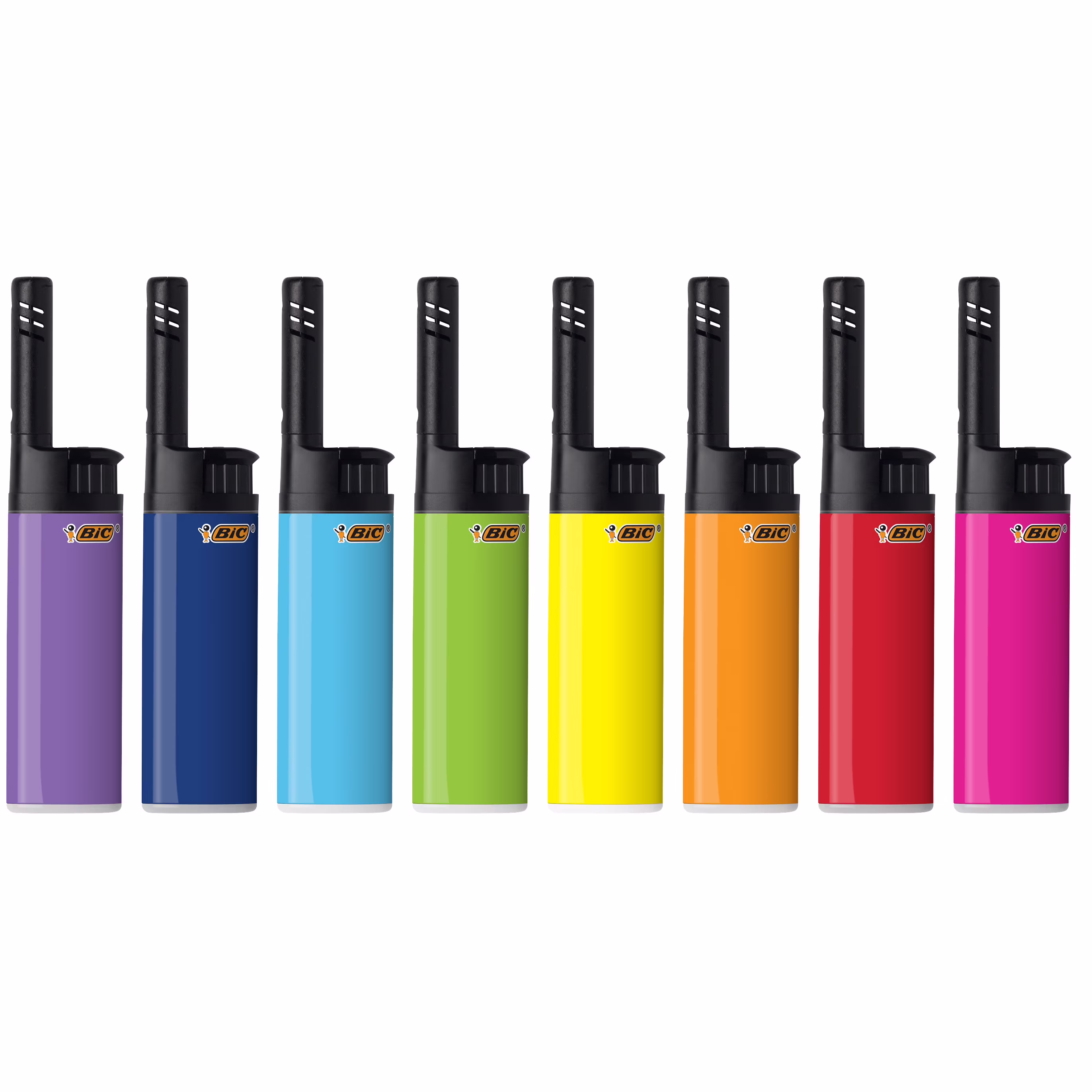 BIC EZ Reach Lighters Assorted Colors, Pack of 1, Child Resistant and Long-Lasting