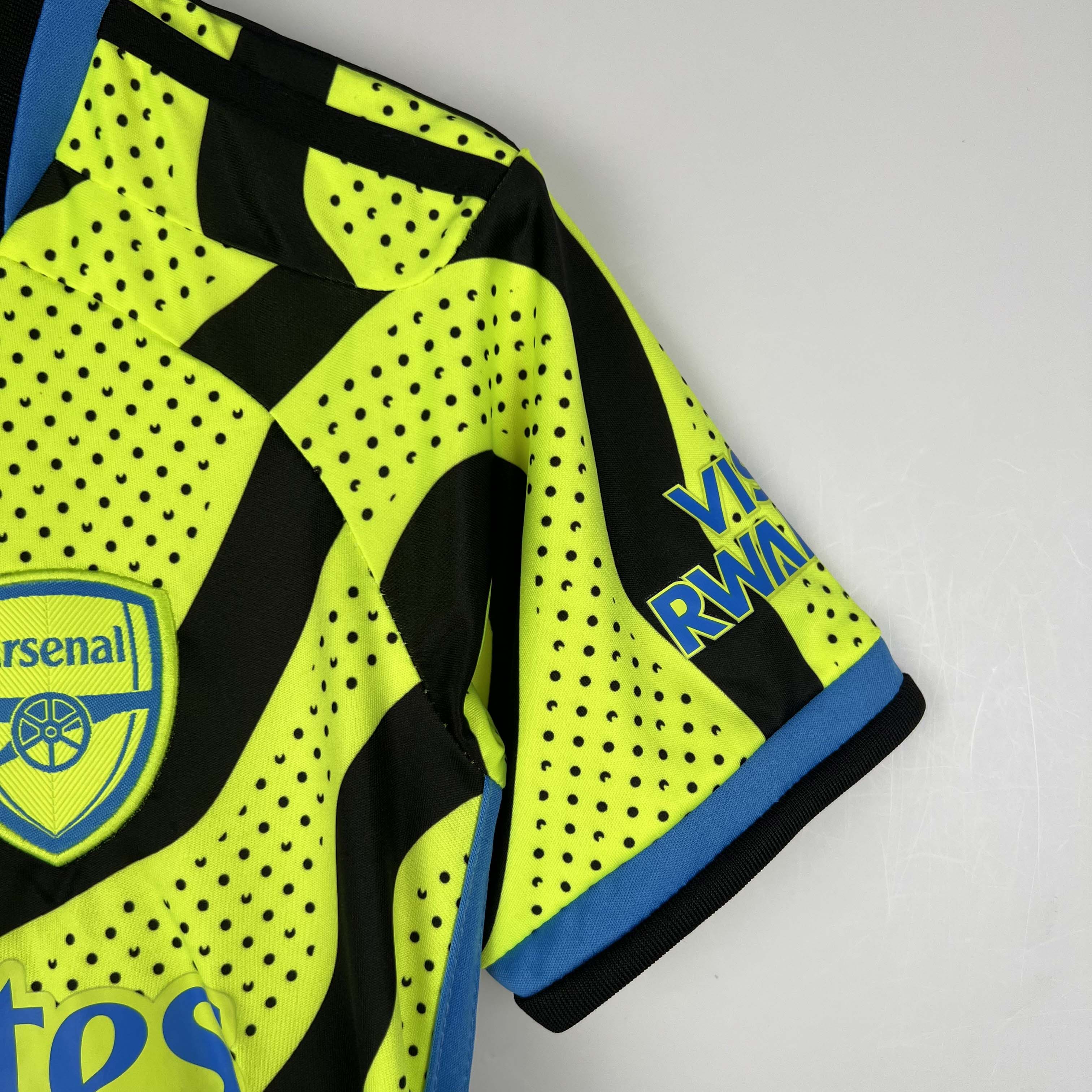 2023/24 Arsenal Away Kids Jersey 1:1 Thai Quality