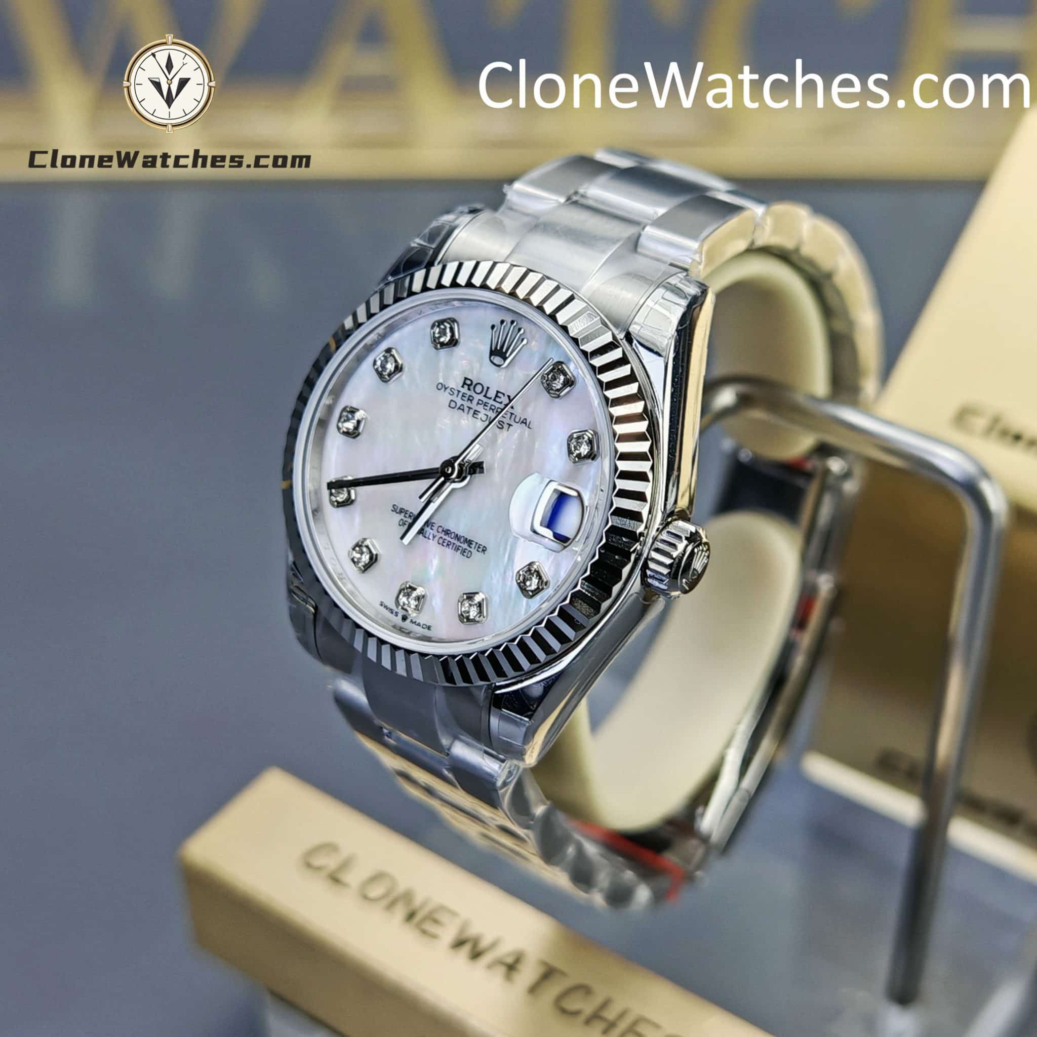 Rolex Super Clone Watches 1:1 DateJust m278274-0005 Oyster 31MM 2236 Movement