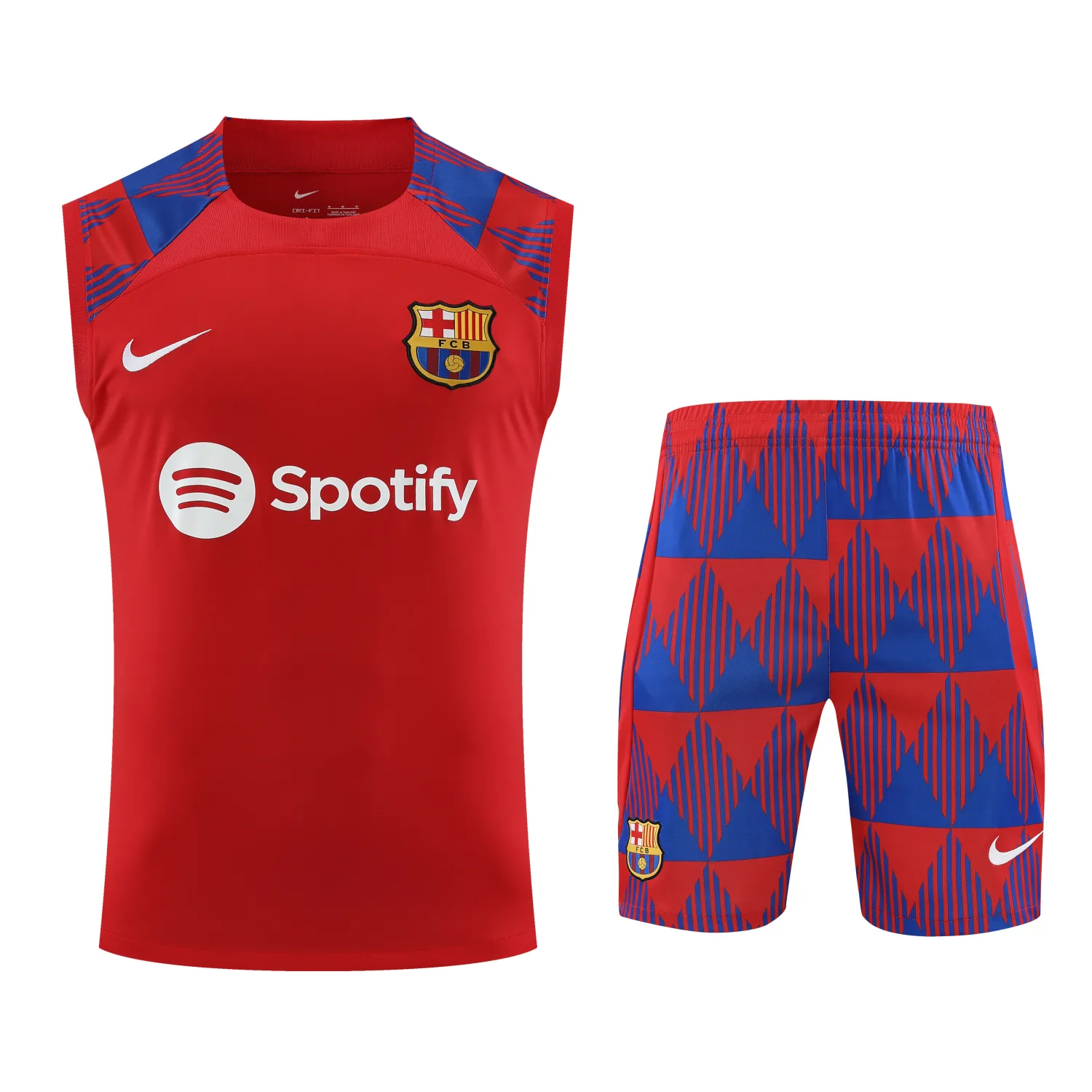 2023-2024 Barcelona Training Vest Suit Shirt 1:1 Thai Quality