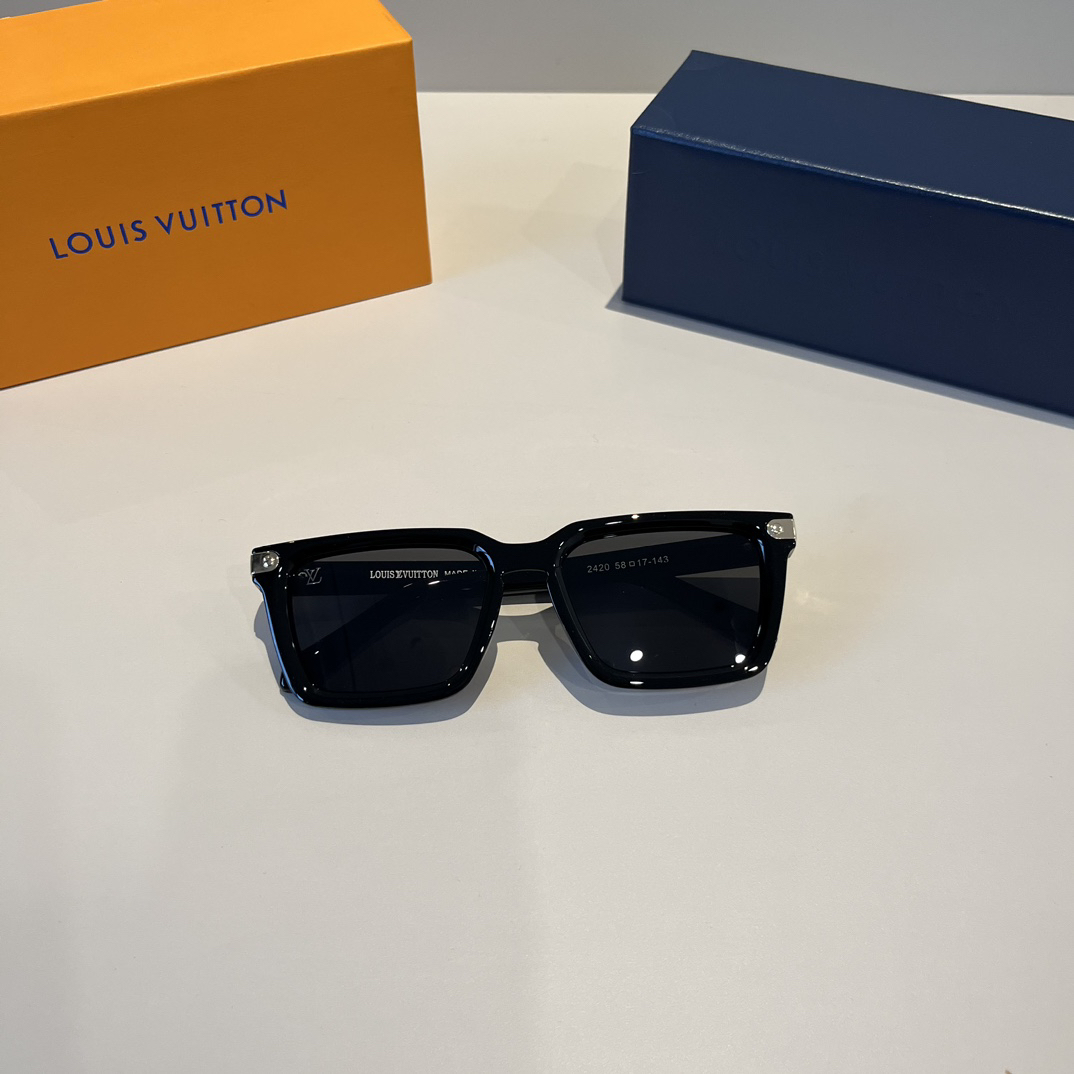LV Louis Vuitton sunglasses, face-shaping sunglasses
