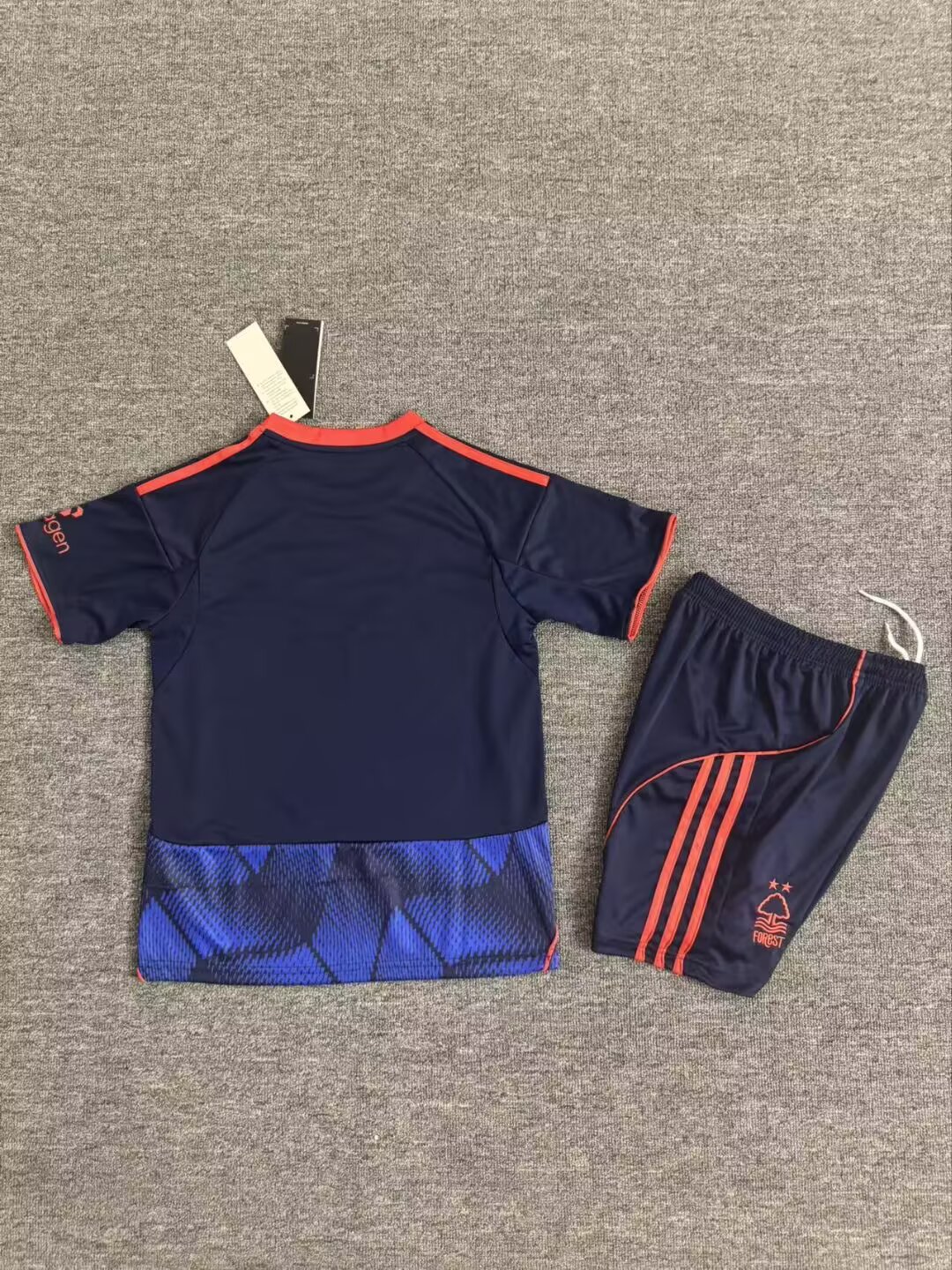 2025-26 Nottingham Forest Second Away Match Children's Jersey Set - Fans Edition