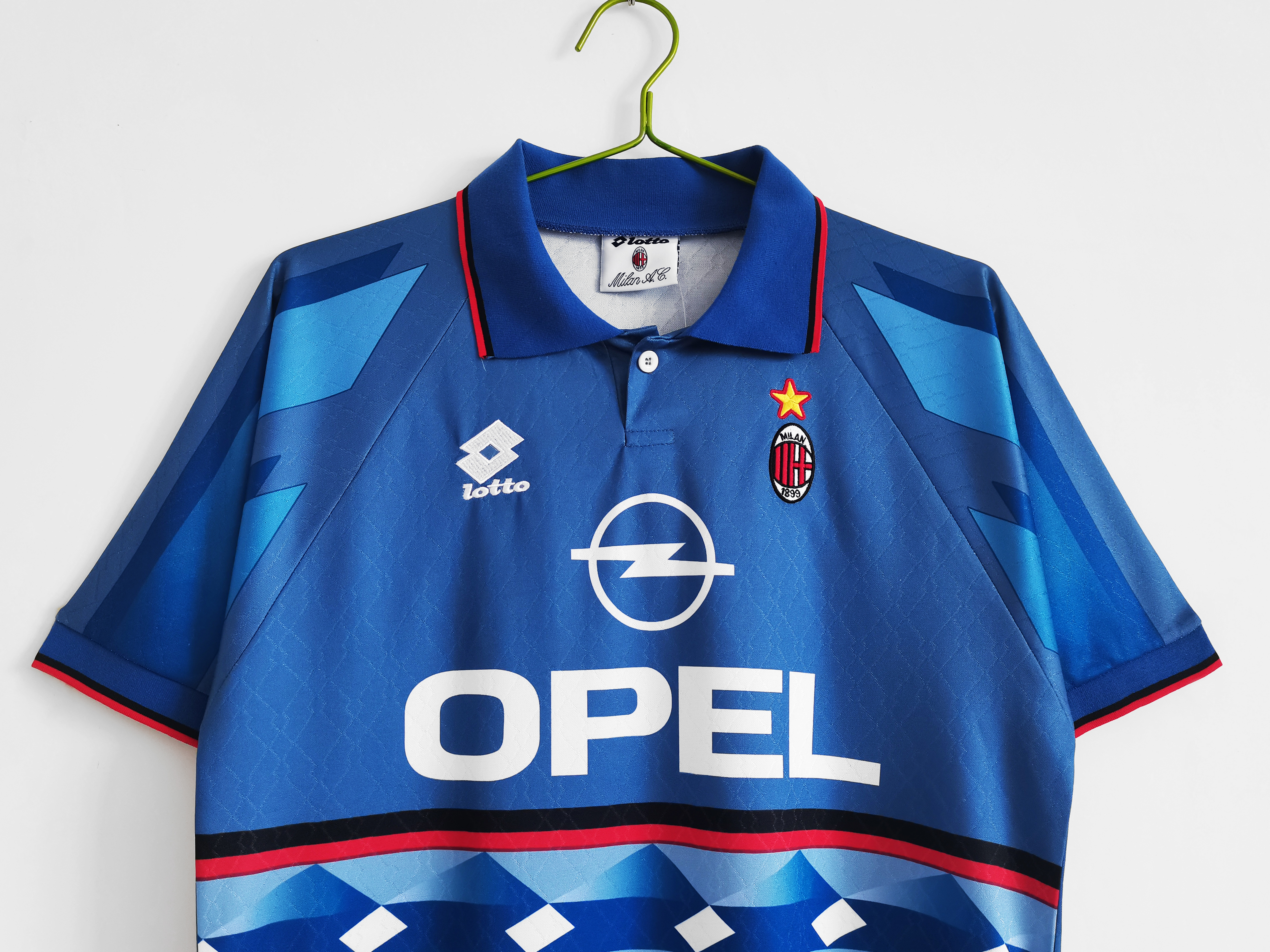 1995/96 vintage AC Milan away jersey 1:1 Thai quality