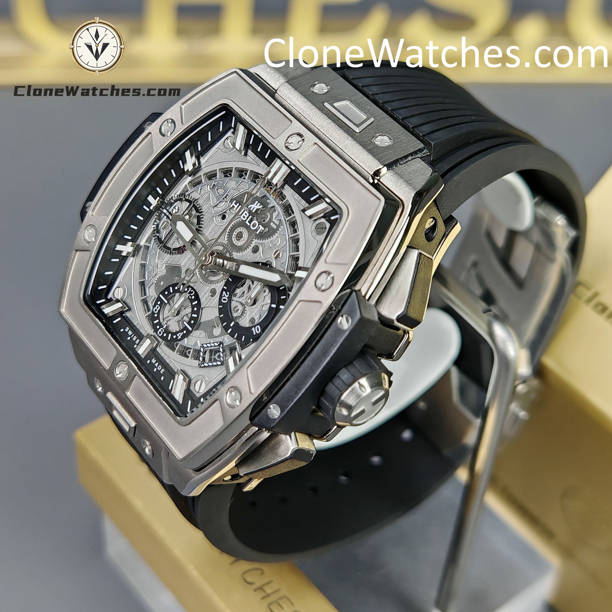 Hublot Super Clone Watches 1:1 Spirit of Big Bang Titanium 42MM 642.NX.0170.RX