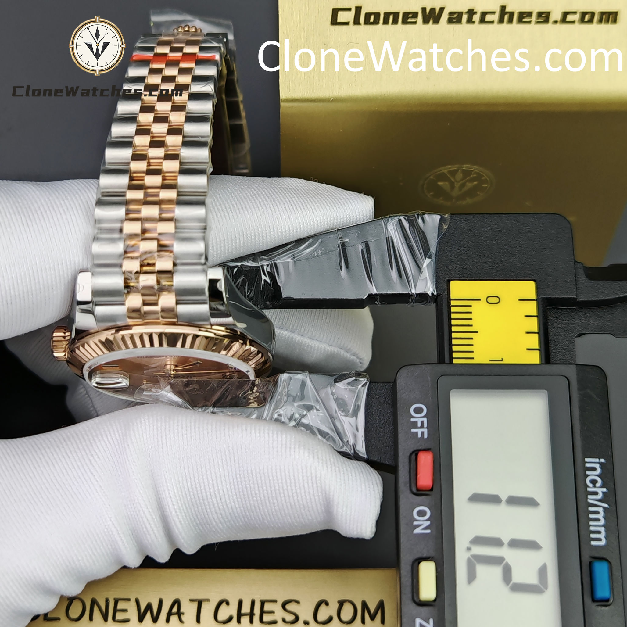 Rolex Super Clone Watches 1:1 DateJust m278271-0024 Jubilee 31MM 2236 Movement