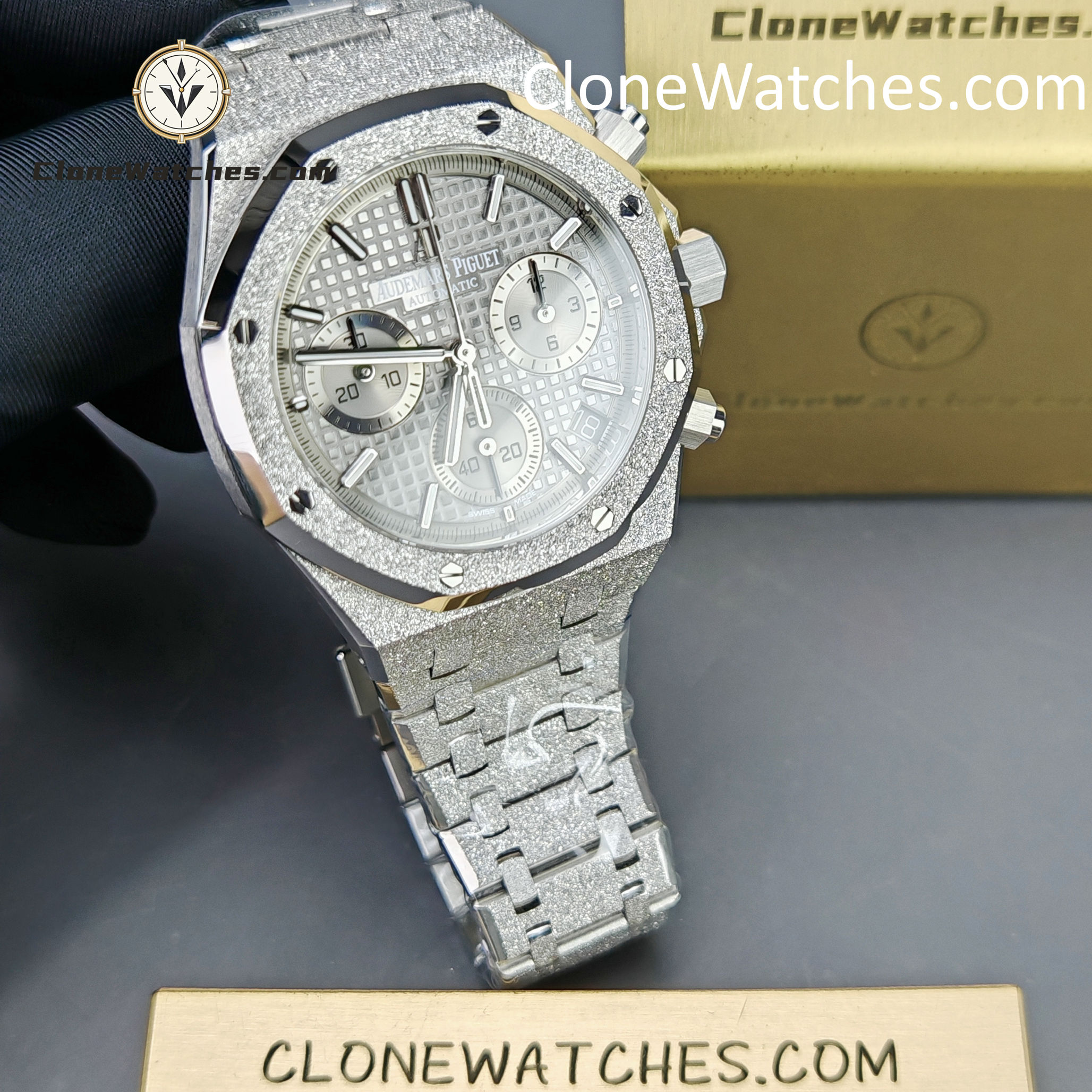 Audemars Piguet Super Clone Watches 1:1 Royal Oak Gray Dial 26240BC Self-winding Chronograph