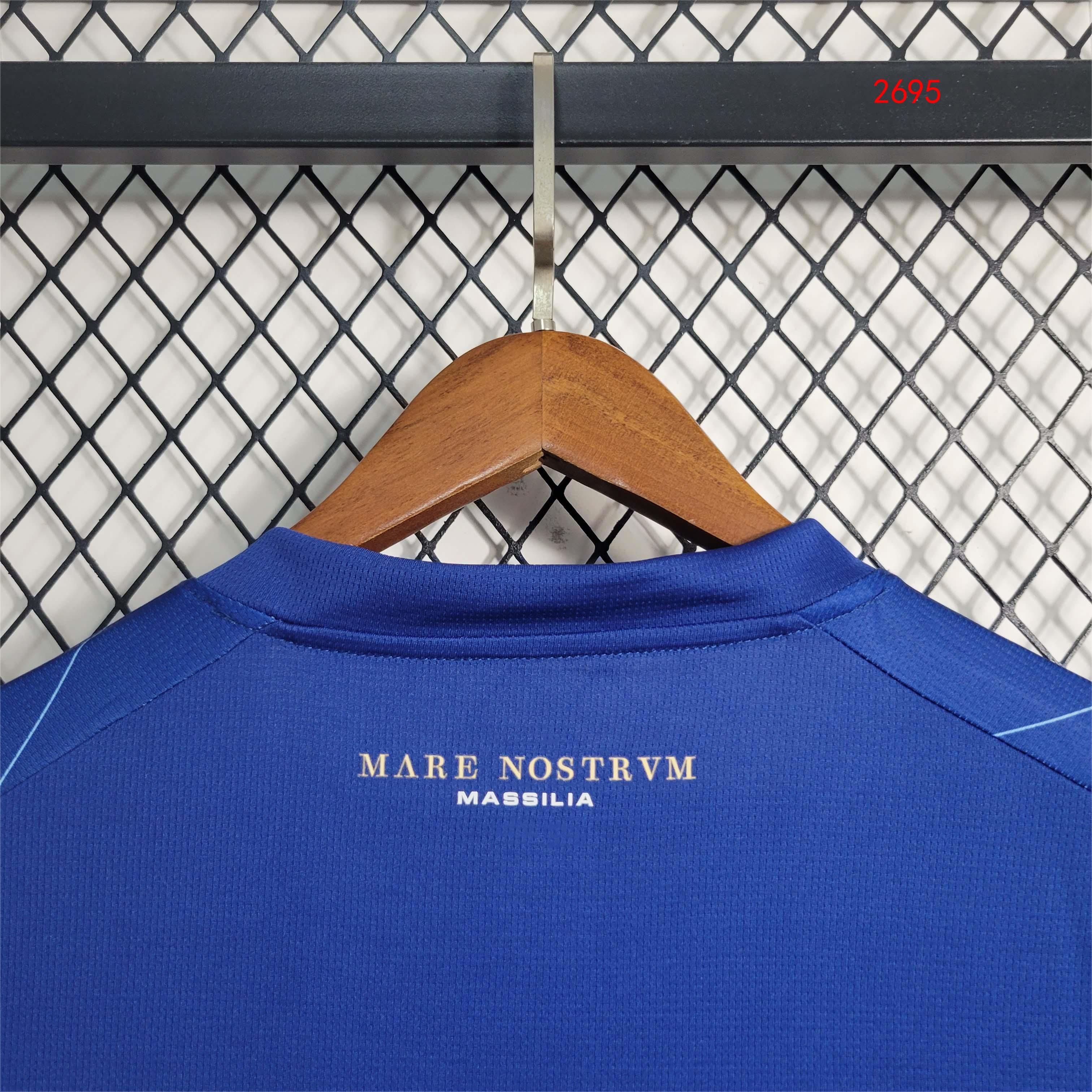 2023/24 Olympique de Marseille Away Football Jersey - Fans Edition