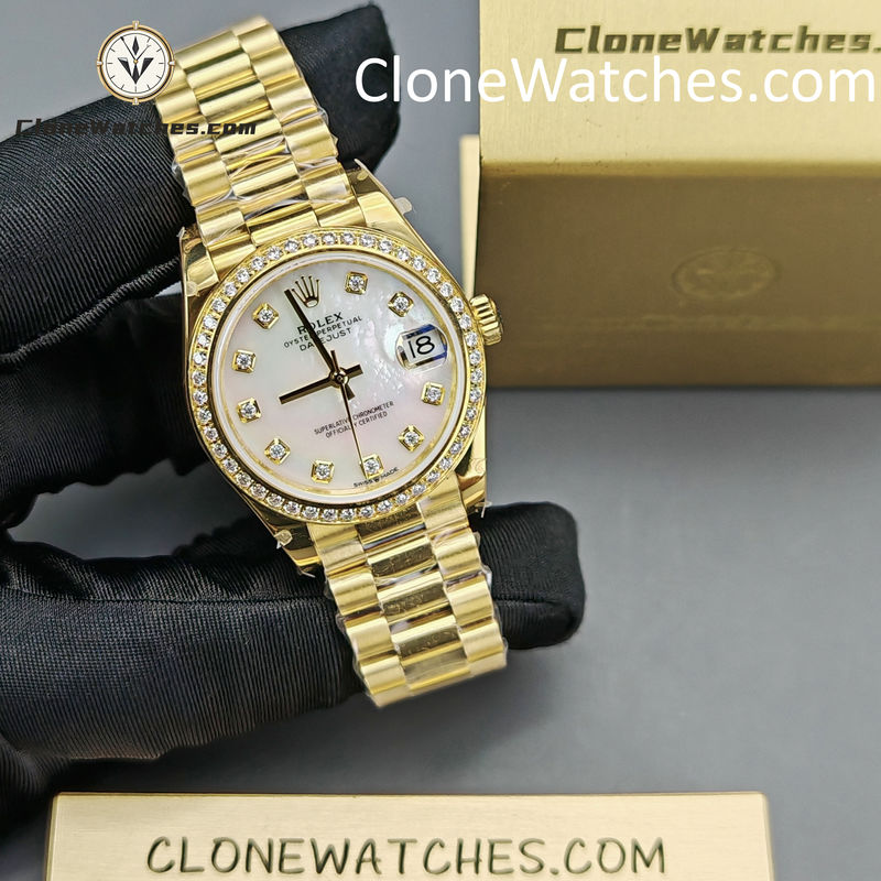 Rolex Super Clone Watches 1:1 DateJust m278288rbr-0006 President 31MM 2236 Movement