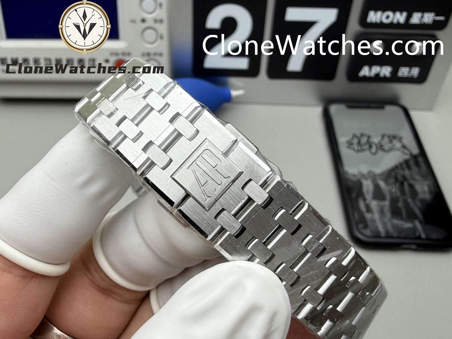 Audemars Piguet Super Clone Watches 1:1 Royal Oak 15451ST Black Dial 37MM