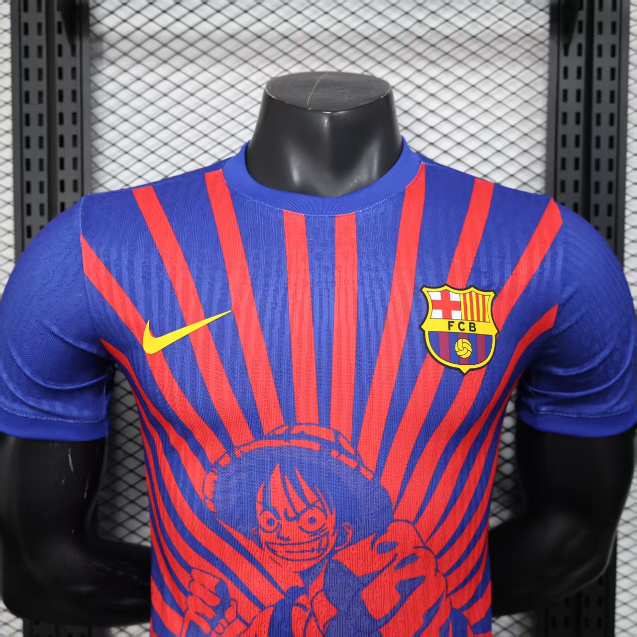 25-26 Barcelona Special Edition Straw Hat Boys Jersey - Player Edition
