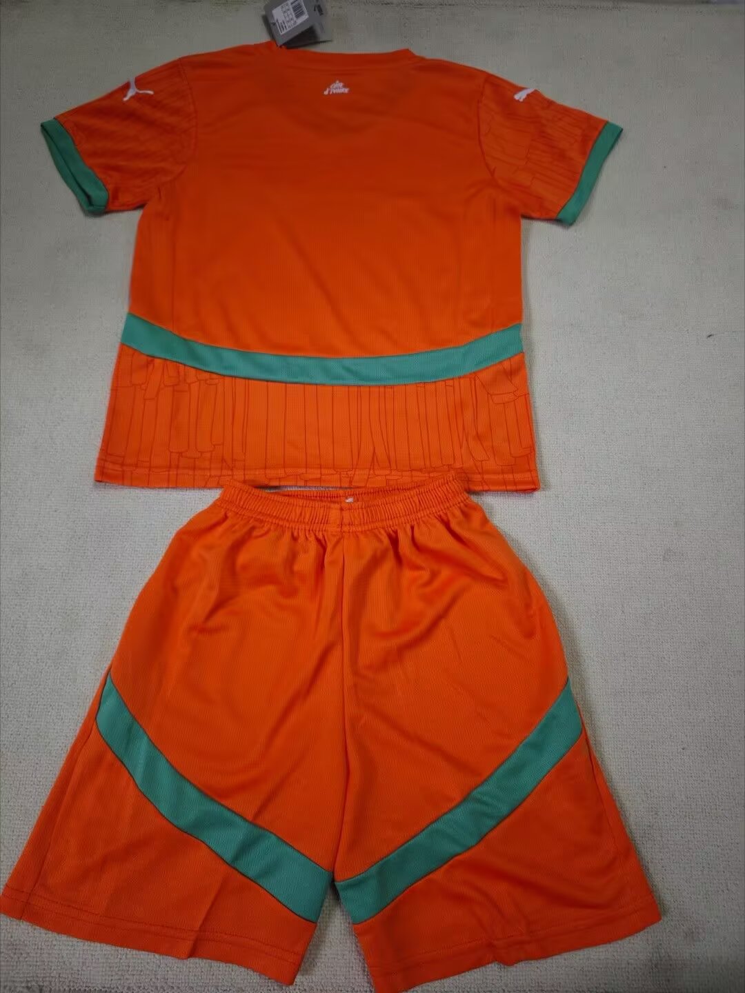 2025-26 Ivory Coast Home Match Children's Jersey Set - Fans Edition