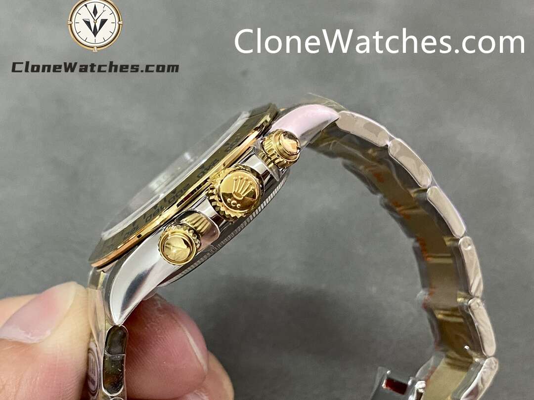 Rolex Super Clone Watches 1:1 Daytona Black Dial m116503-0011 4130 Movement