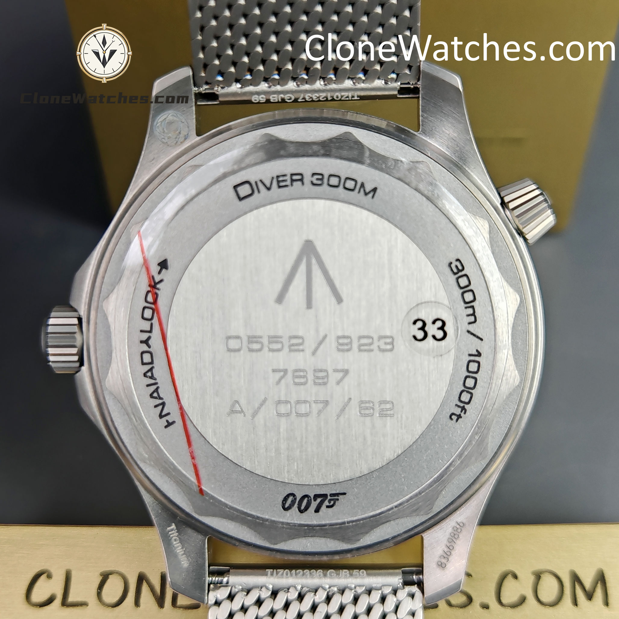 OMEGA Super Clone Watches 1:1 Seamaster Diver 300M 007 Edition 210.90.42.20.01.001 42mm