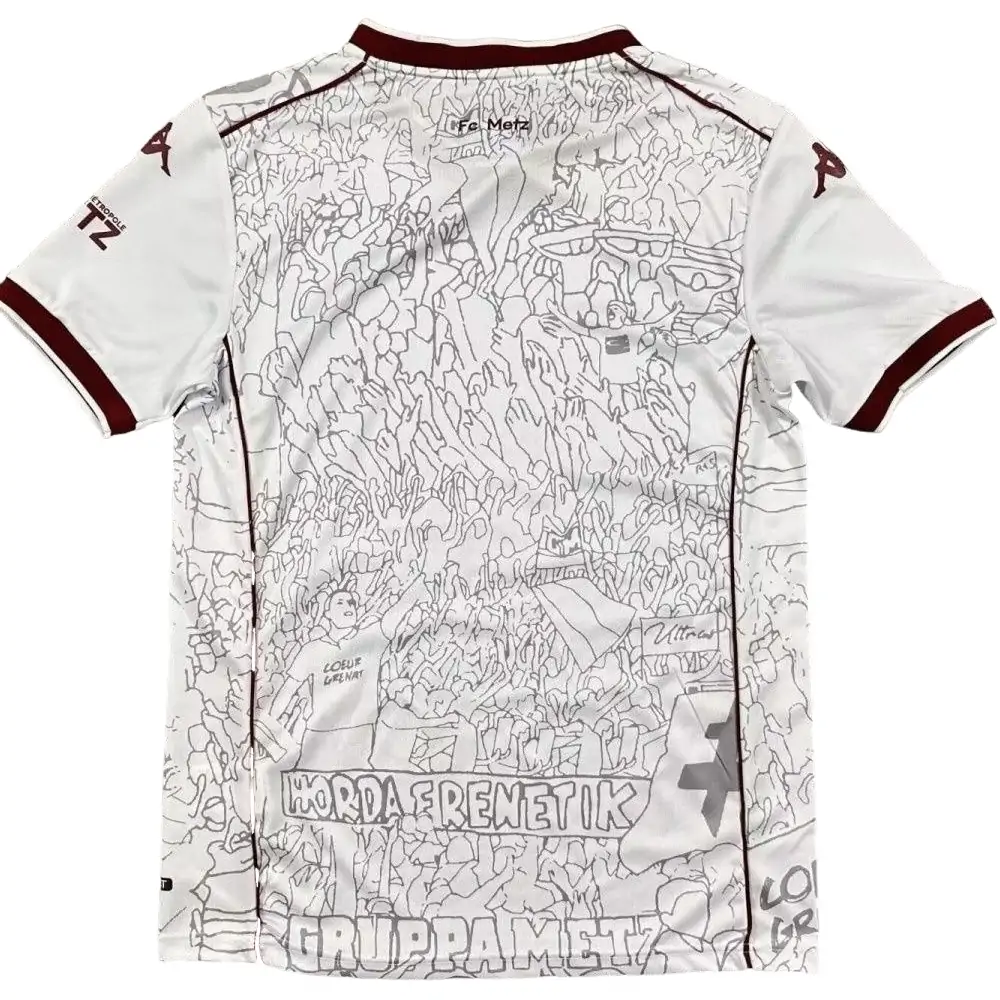 2025-26 FC Metz Away kit - Short Sleeve Fans Edition