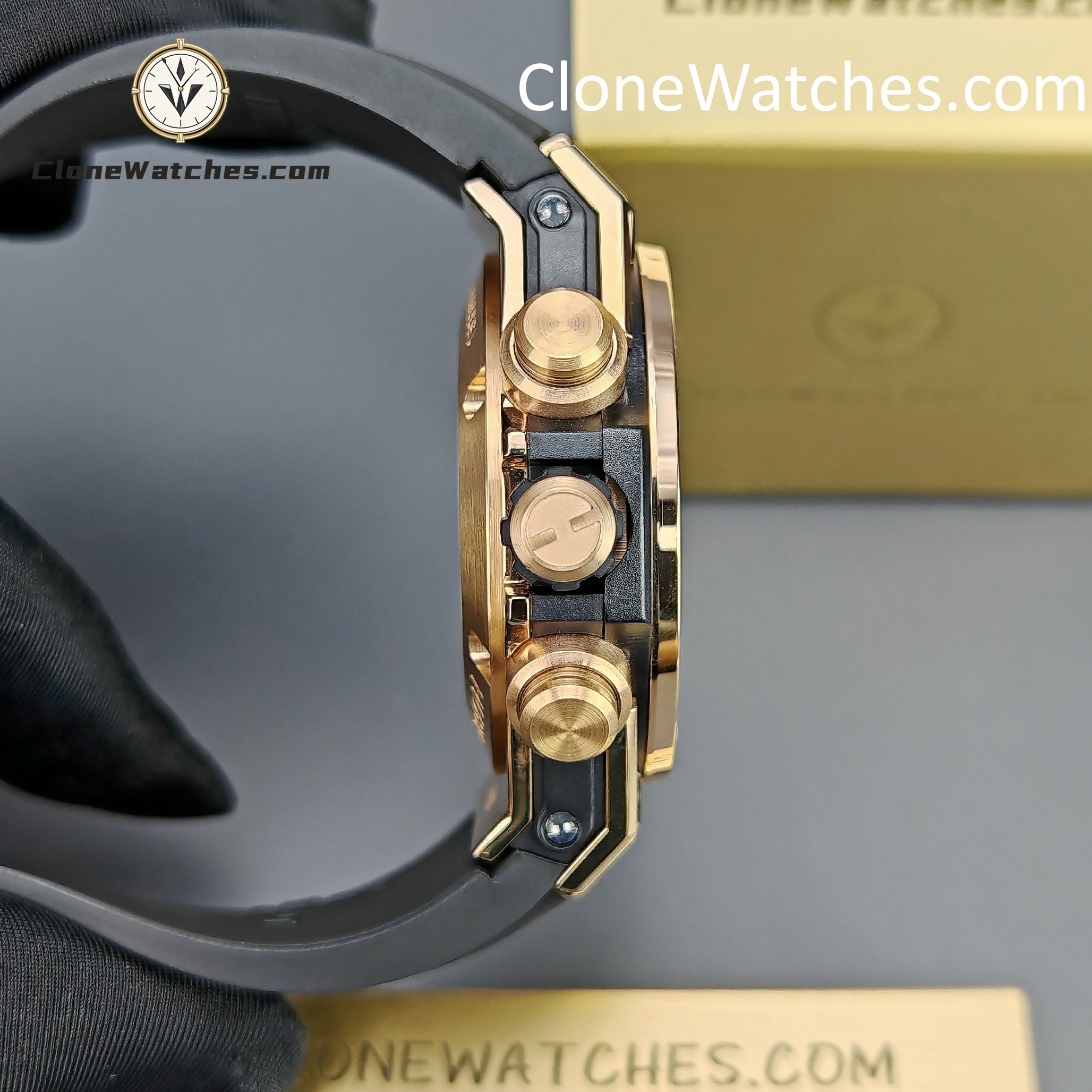 Hublot Super Clone Watches 1:1 Big Bang Unico King Gold Diamonds 42 mm 441.OX.1181.RX.1104