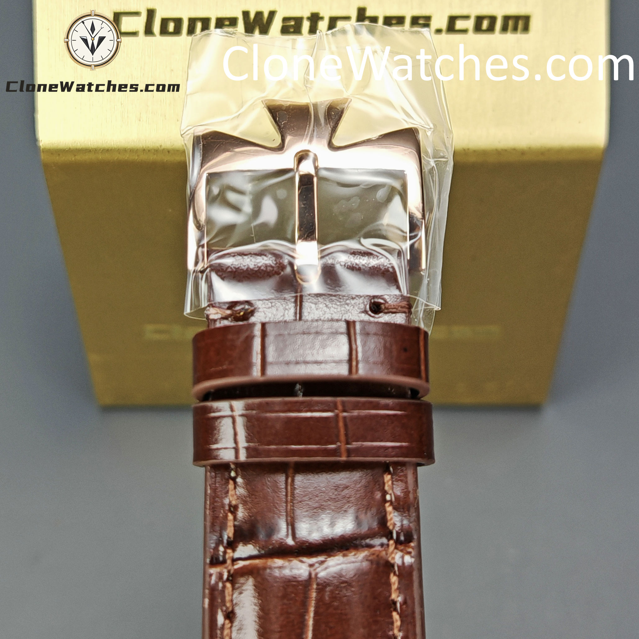 Vacheron Constantin Super Clone Watches 1:1 Patrimony Rose Gold 85180/000R-9166 Black Dial